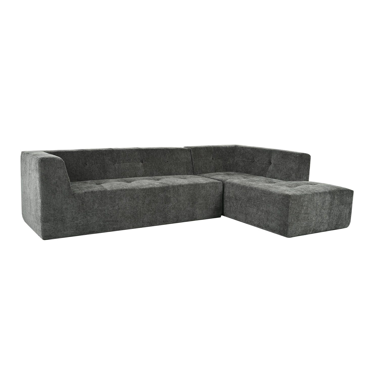112.2*74" Modular Modular Combination Living Room Sofa Set, Modern Minimalist Sofa, Living Room Upholstered Sofa Bed