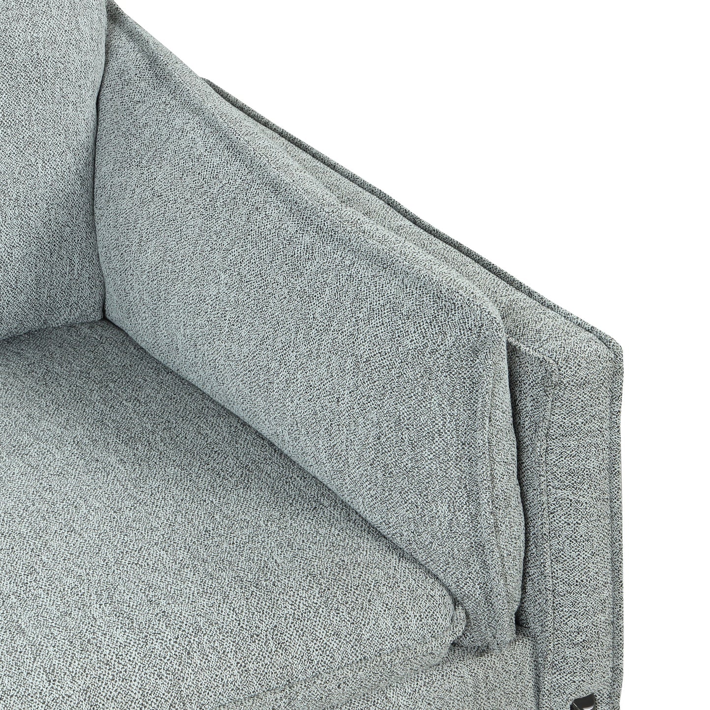 76.2" Modern Style 3 Seat Sofa Linen Fabric Upholstered Couch Furniture 3-Seats Couch for Different Spaces,Living Room