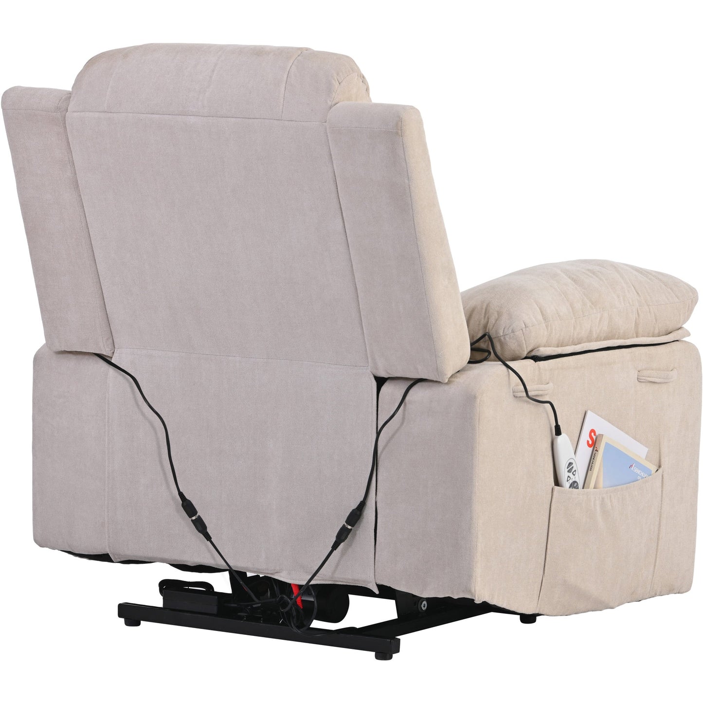 Massage Recliner,Power Lift Chair for Elderly With Adjustable Massage and Heating Function,Recliner Chair