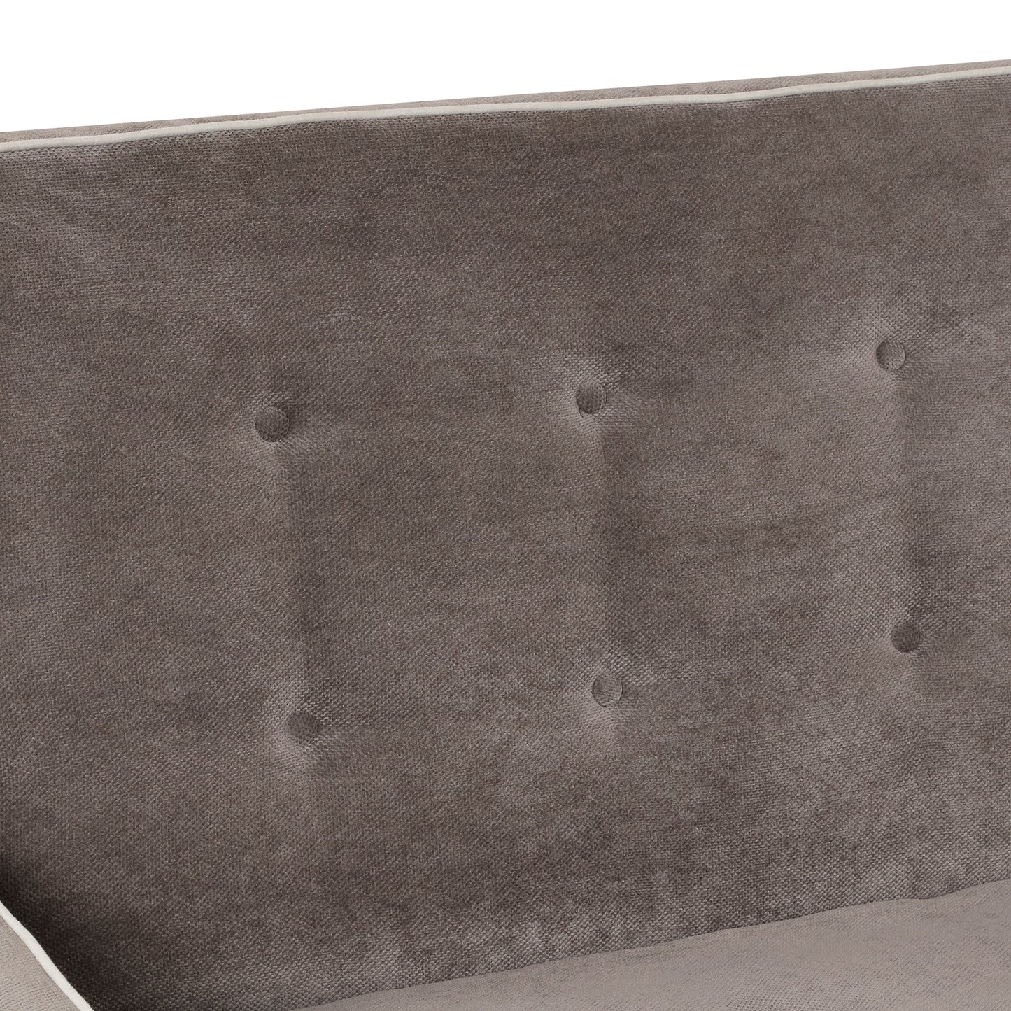 65.7" Linen Upholstered Sleeper Bed , Pull Out Sofa Bed Couch Attached Two Throw Pillows,Dual USB Charging Port