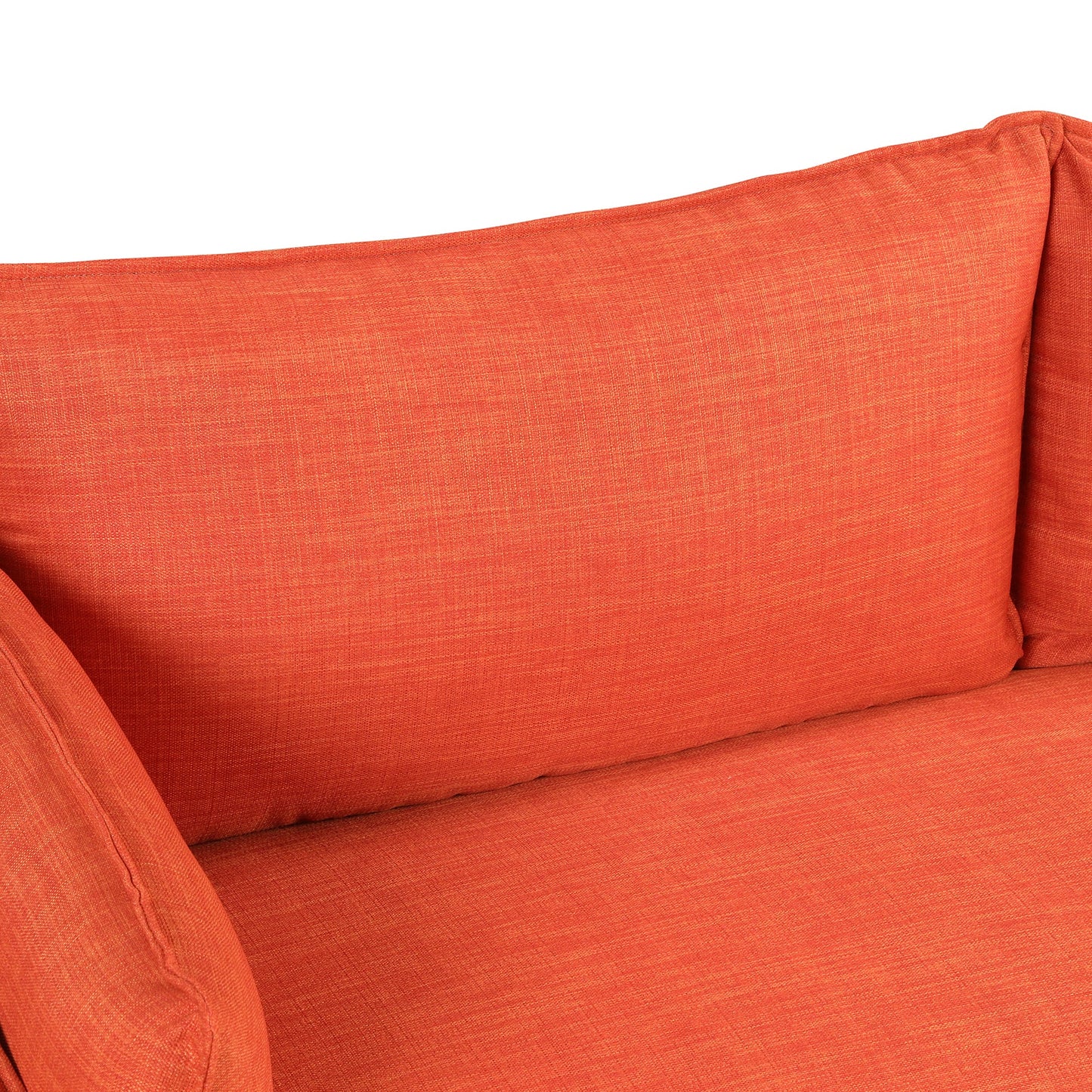 76.2" Modern Style 3 Seat Sofa Linen Fabric Upholstered Couch Furniture 3-Seats Couch for Different Spaces,Living Room