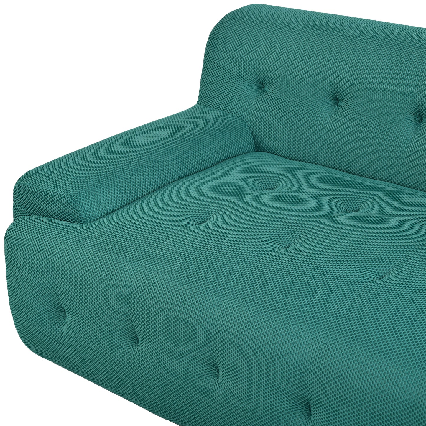 Modern Large L-Shaped Modular Sofa, Minimalist Style, 2-Piece Set With Free Combinations, Suitable for Living Rooms