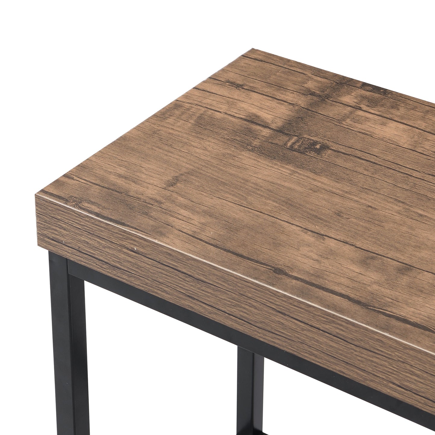 Farmhouse Kitchen Island Set With Drop Leaf and 2 Seatings,Dining Table Set With Storage Cabinet, Drawers and Towel Rack