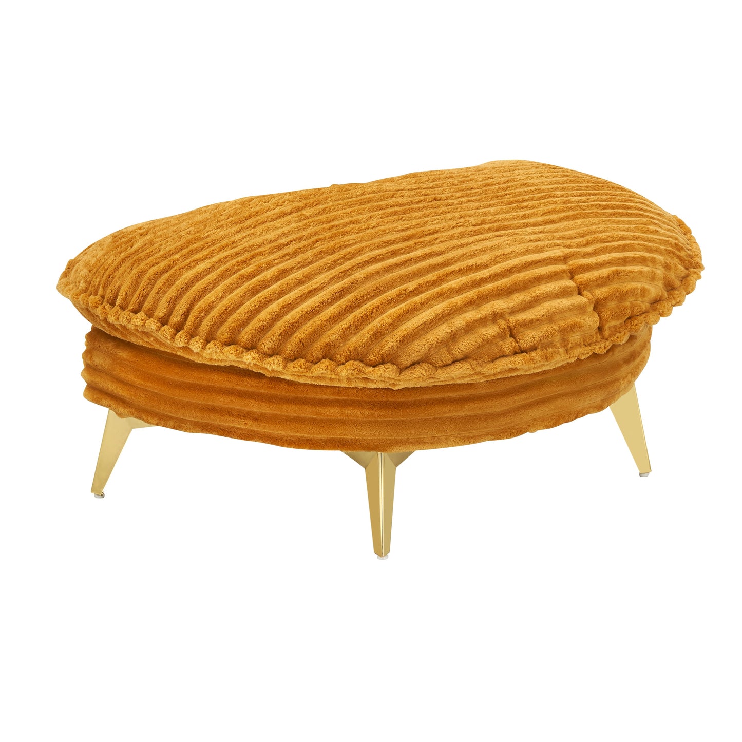 65.00 Inches Long, Corduroy Sofa Fabric, With Three Matching Pillows and Two Spacious and Comfortable Seats