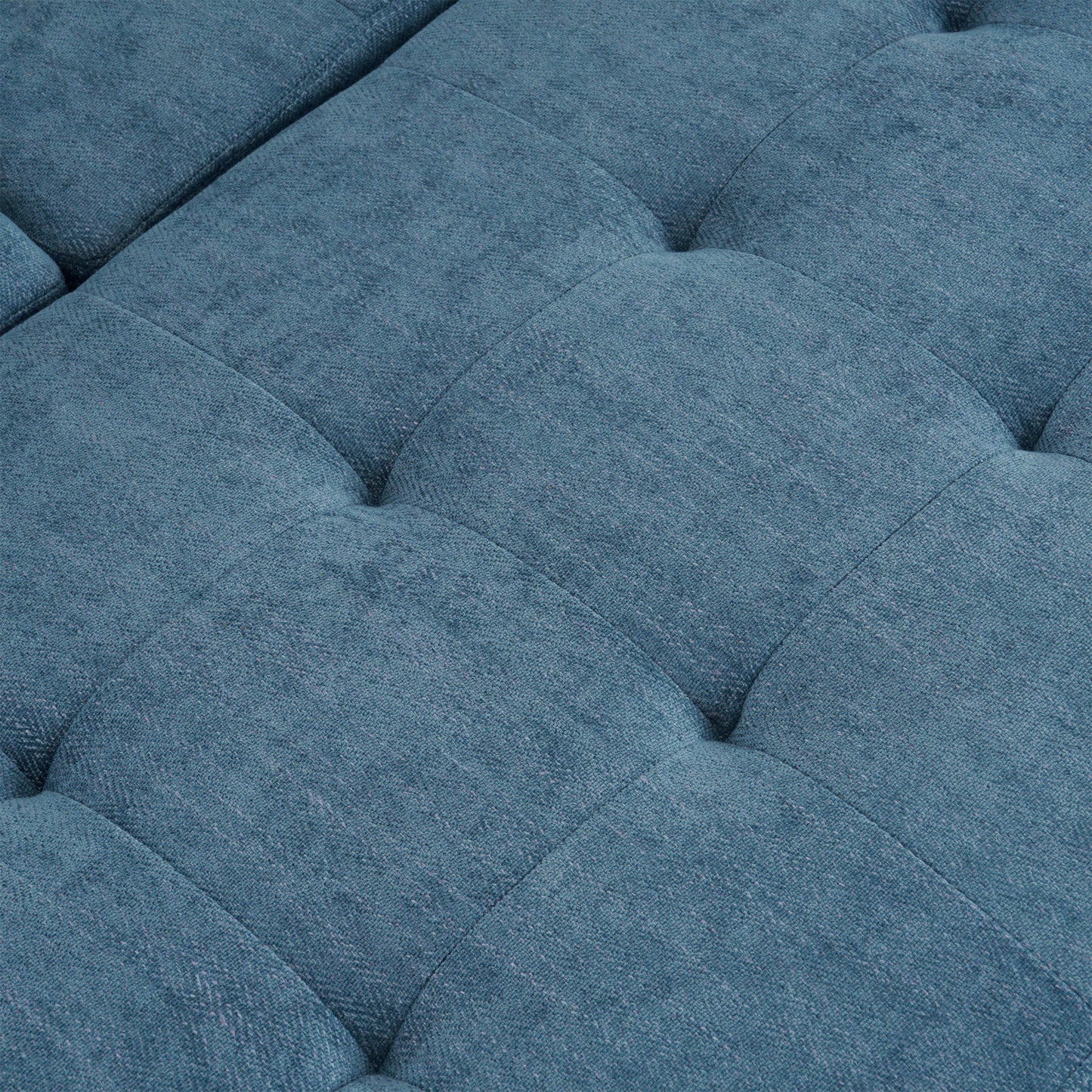 83.4" L-Shaped Sofa Sectional Couch Sofa Bed With Two USB Ports, a Movable Ottoman and a Reversible Chaise Lounge