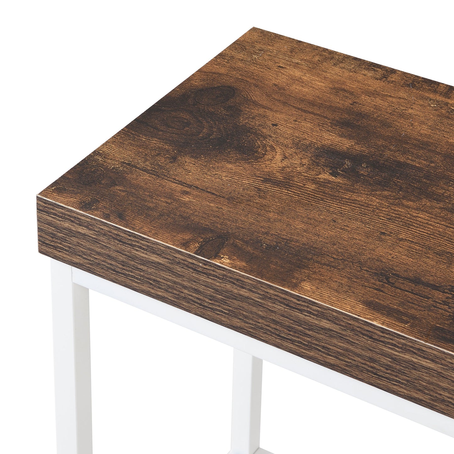 Farmhouse Kitchen Island Set With Drop Leaf and 2 Seatings,Dining Table Set With Storage Cabinet, Drawers and Towel Rack