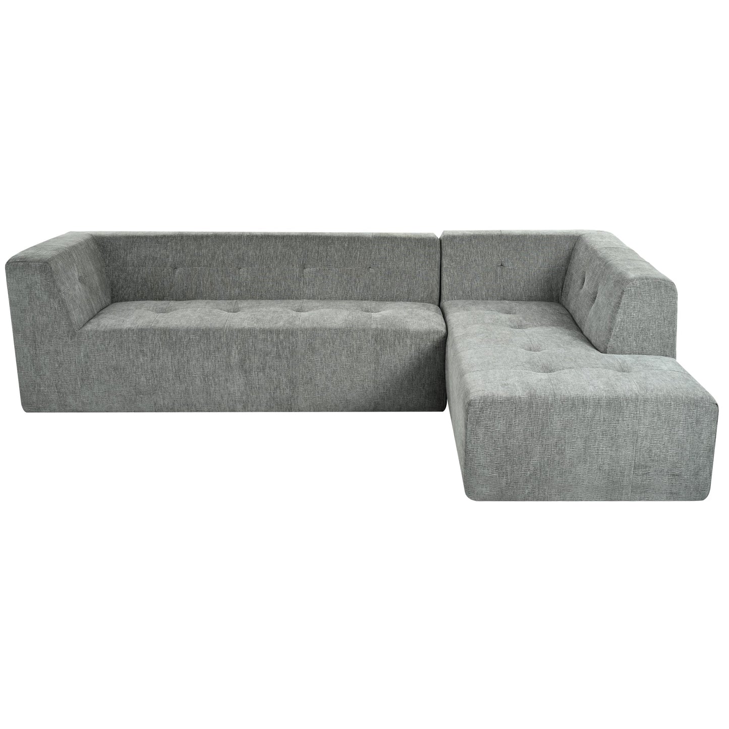 112.2*74" Modular Modular Combination Living Room Sofa Set, Modern Minimalist Sofa, Living Room Upholstered Sofa Bed