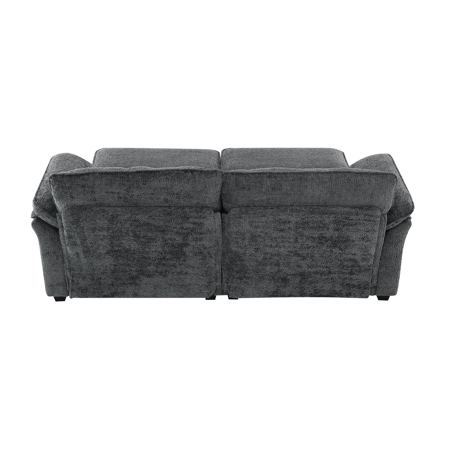Free Combination Modular Convertible Sectional Sofa Bed Set, 4 Seat Upholstered Sleeper Corner Couch, Deep-Seat Loveseat