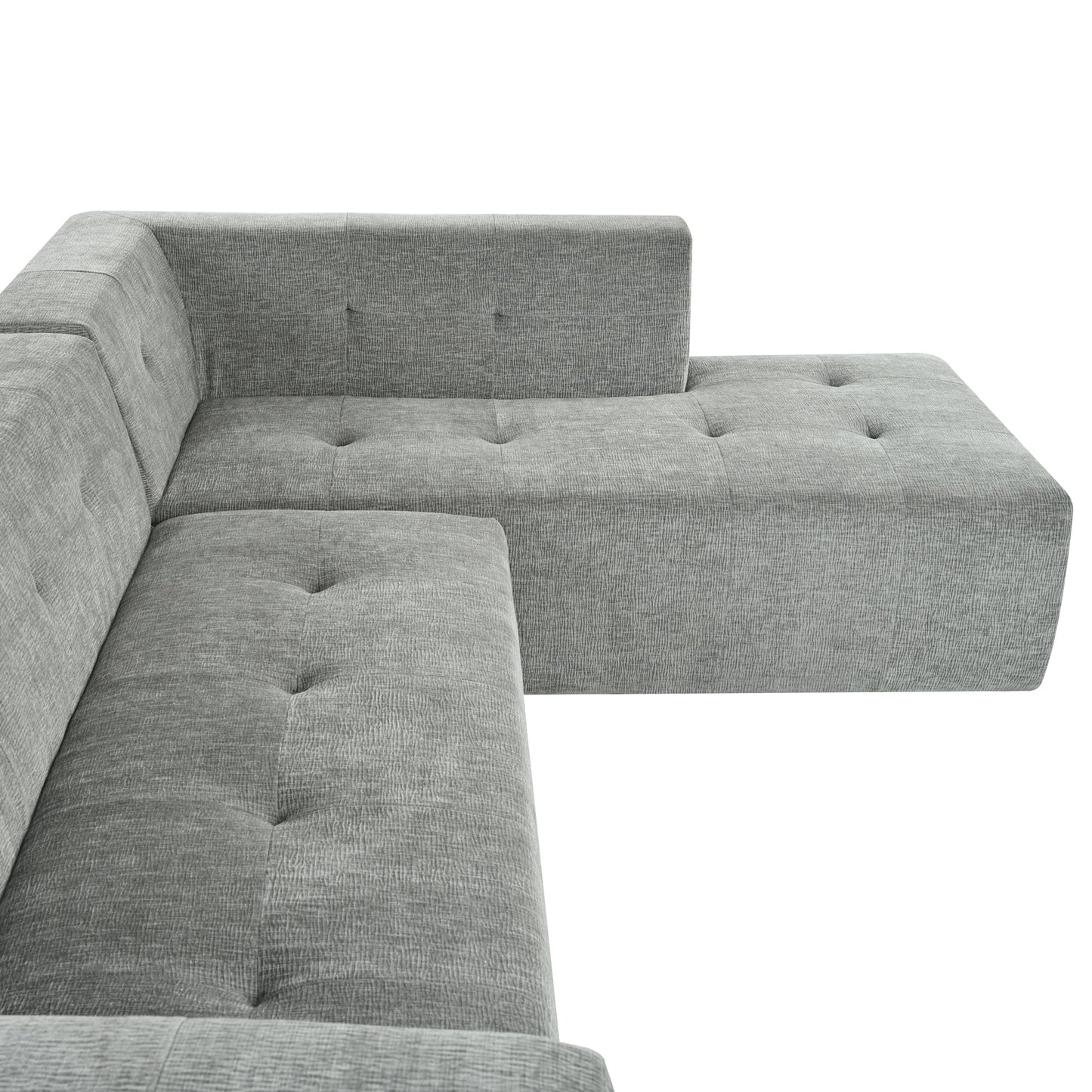 112.2*74" Modular Modular Combination Living Room Sofa Set, Modern Minimalist Sofa, Living Room Upholstered Sofa Bed