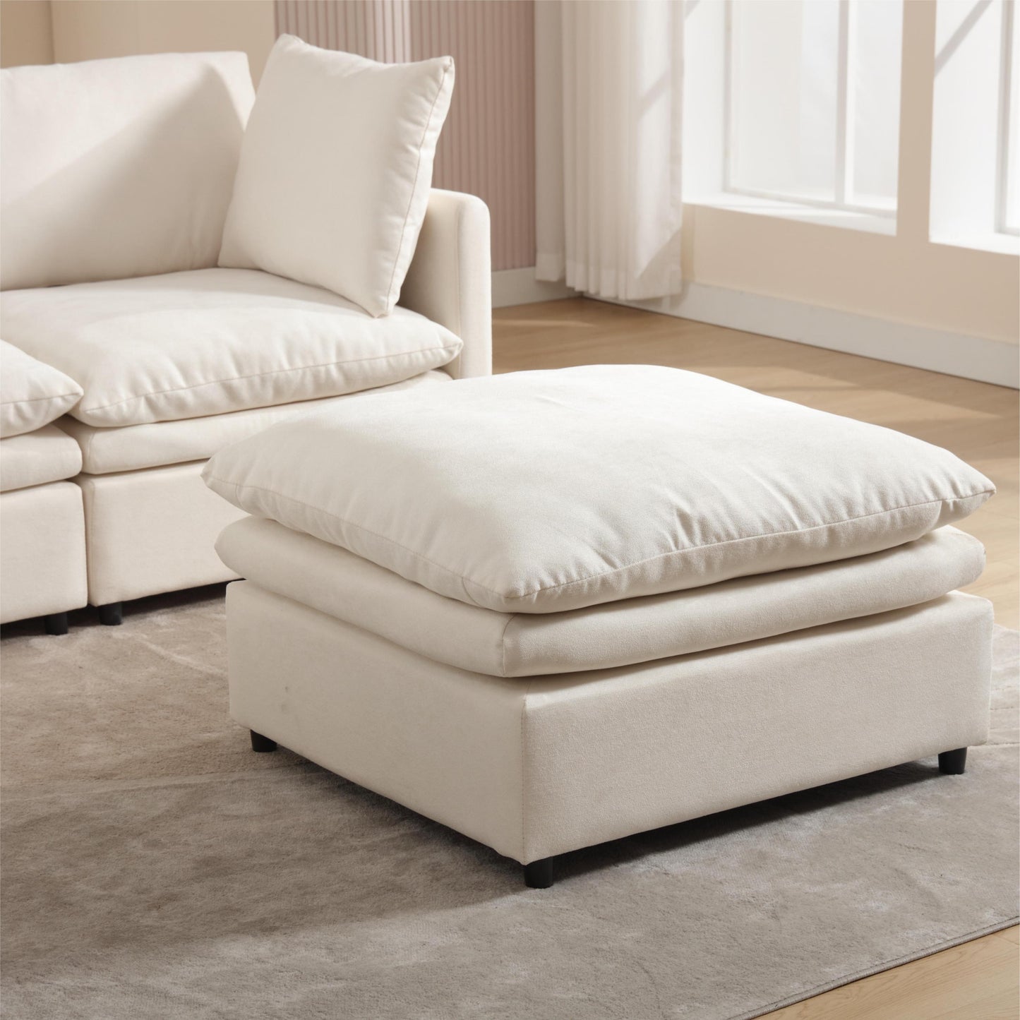 Modern U-Shaped Sectional Sofa ,5-Seat Sofa ,Sleeper Sofa Couch With Chaise Lounge for Living Room,Apartment,Upholstere