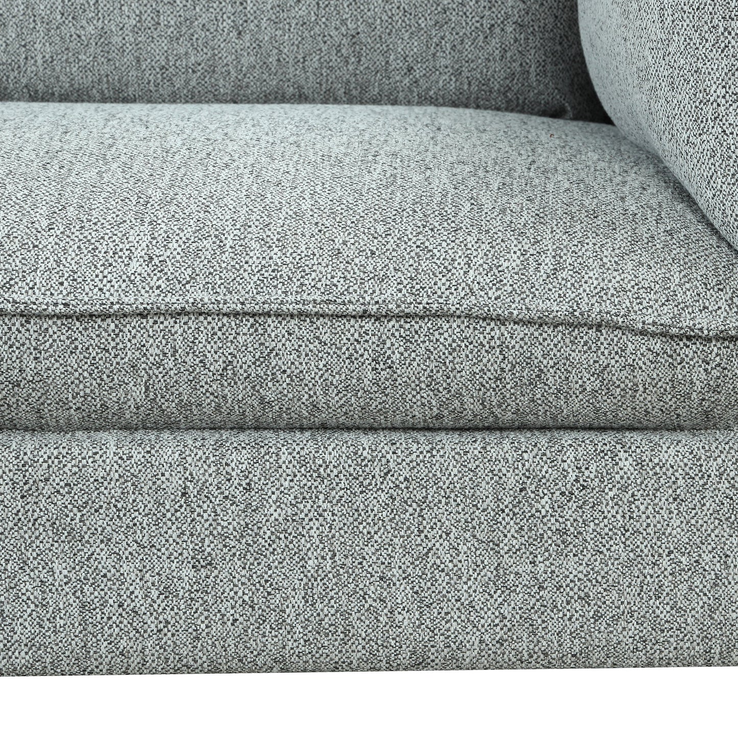 76.2" Modern Style 3 Seat Sofa Linen Fabric Upholstered Couch Furniture 3-Seats Couch for Different Spaces,Living Room