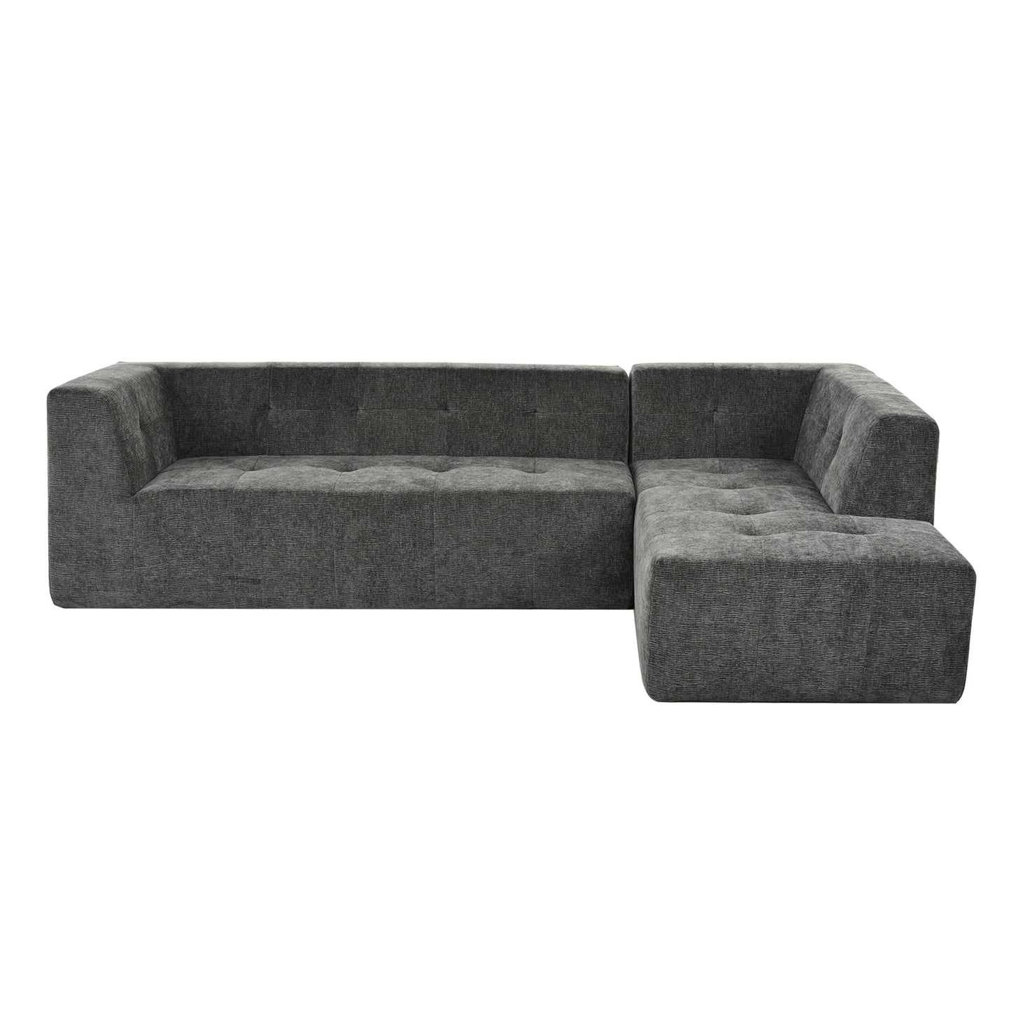 112.2*74" Modular Modular Combination Living Room Sofa Set, Modern Minimalist Sofa, Living Room Upholstered Sofa Bed