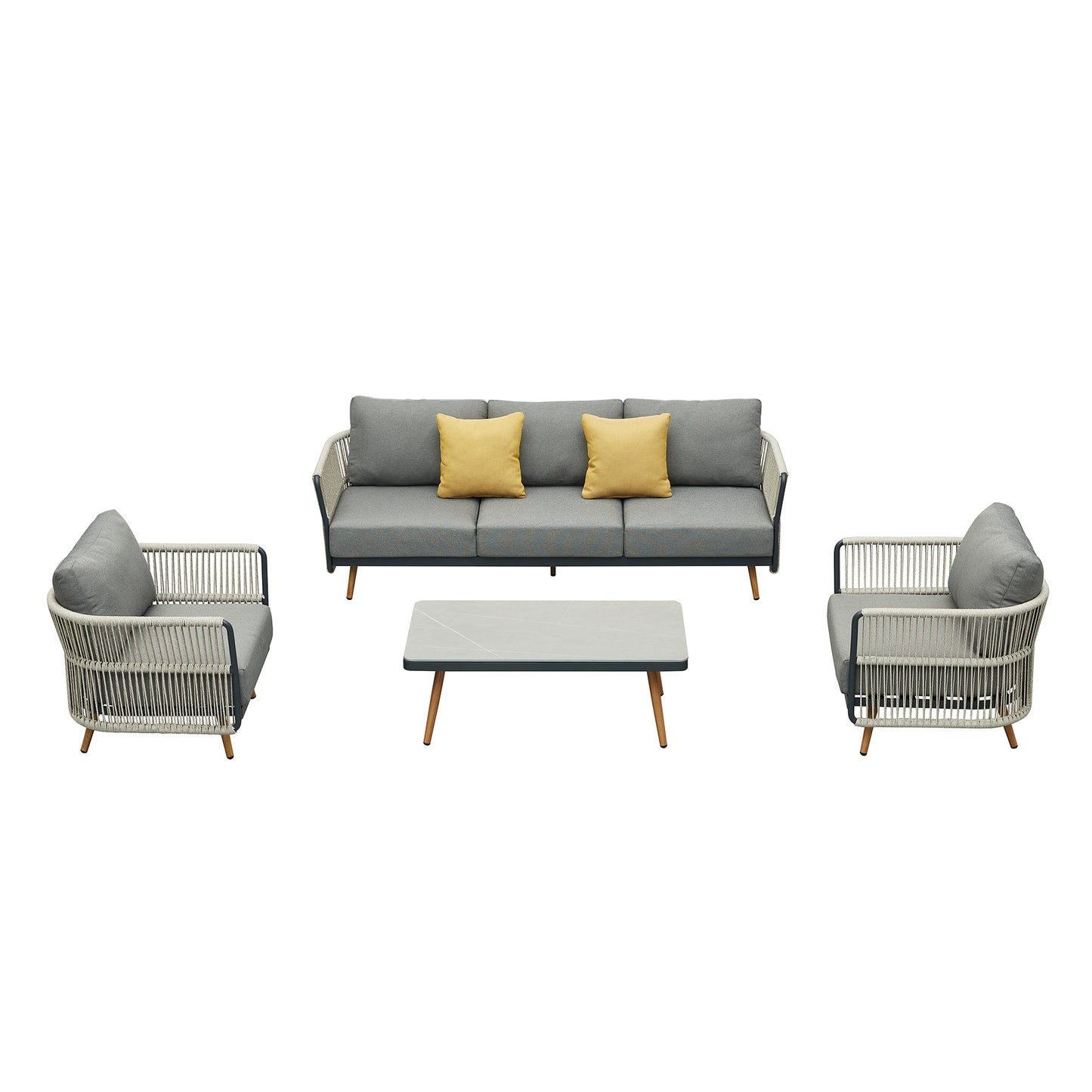 BAY 5-Seater outdoor conversation sofa set