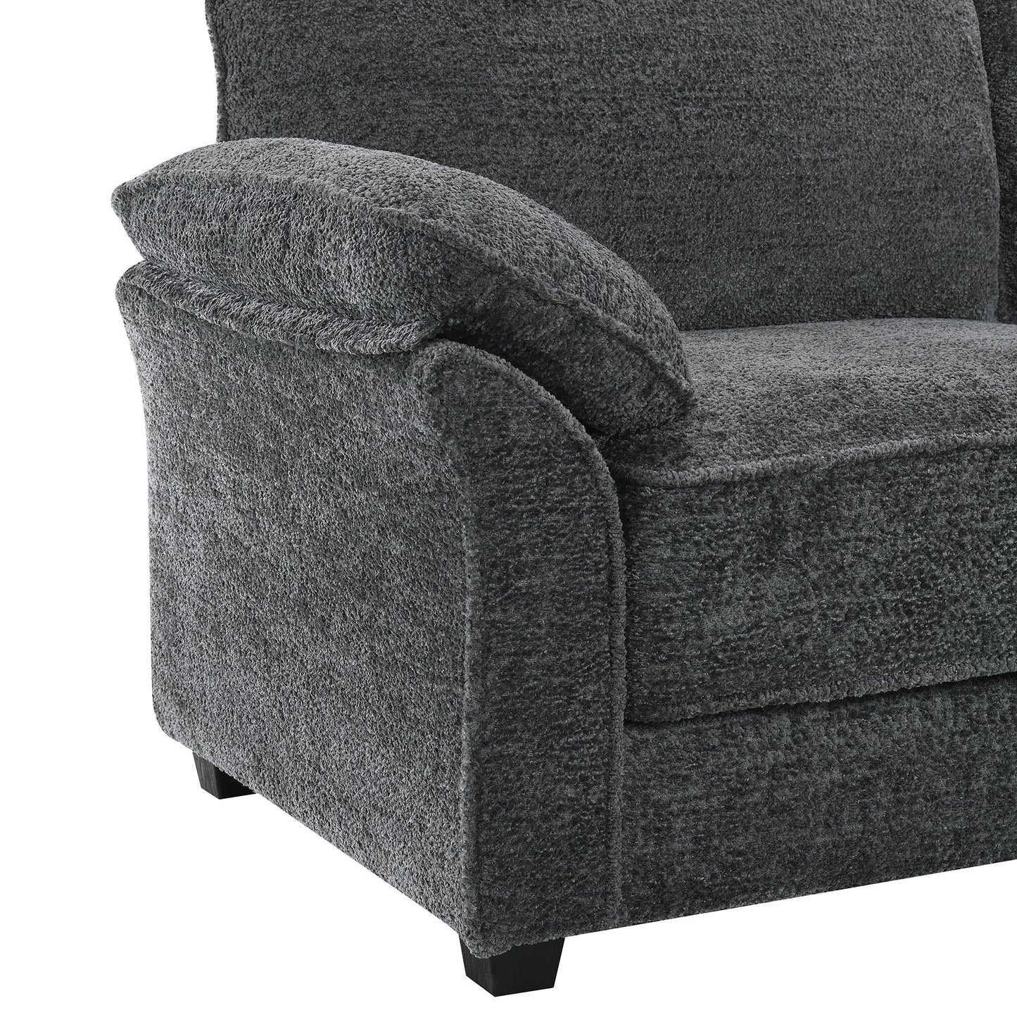 Free Combination Modular Convertible Sectional Sofa Bed Set, 4 Seat Upholstered Sleeper Corner Couch, Deep-Seat Loveseat