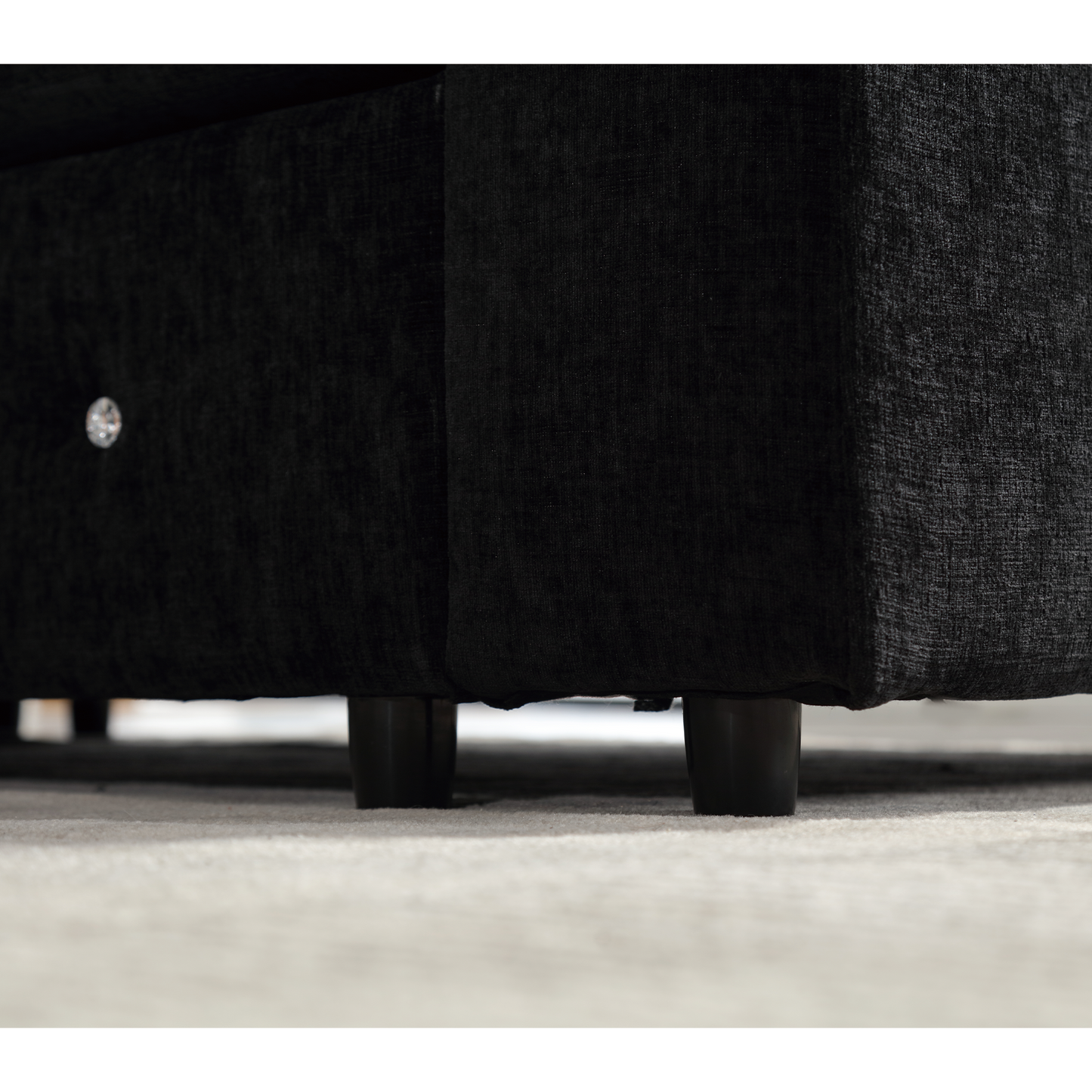 110.75" Sectional Sofa,Oversized Modular Sofa,Chaise Storage, Modern U Shaped Couch , Upholstered Sofas,Chenille