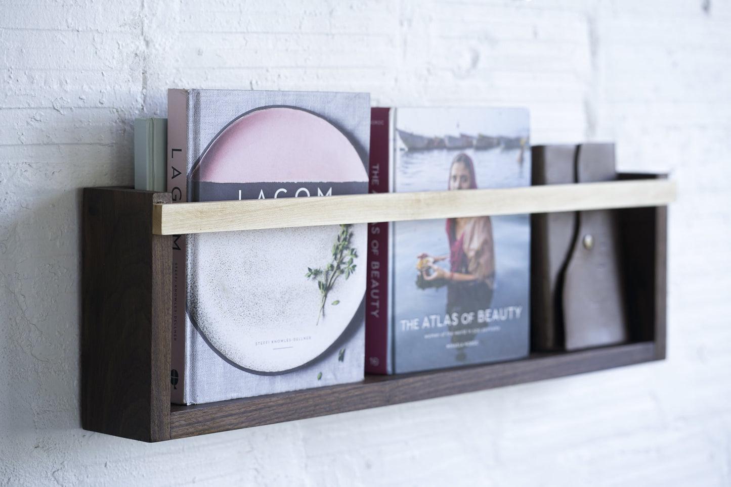 Modern Magazine & Vinyl Wall Rack