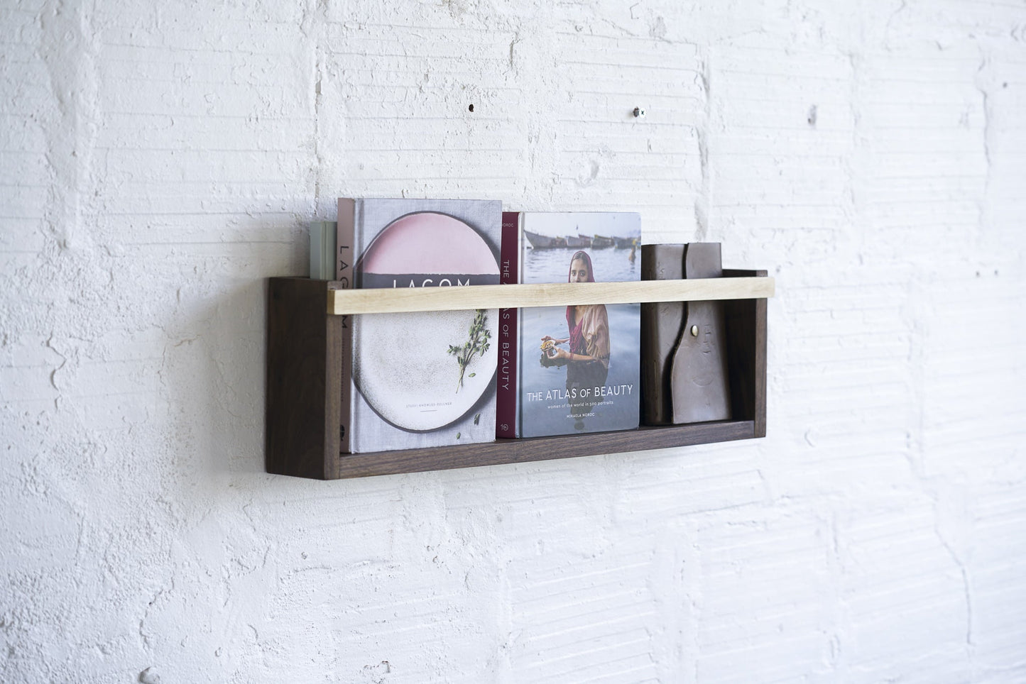Modern Magazine & Vinyl Wall Rack