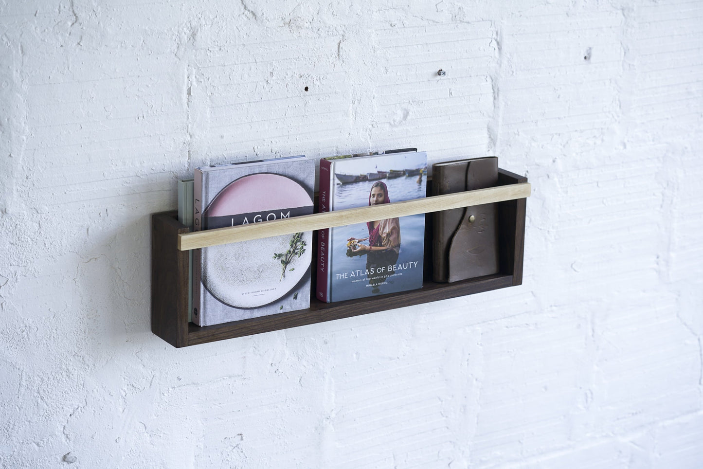Modern Magazine & Vinyl Wall Rack