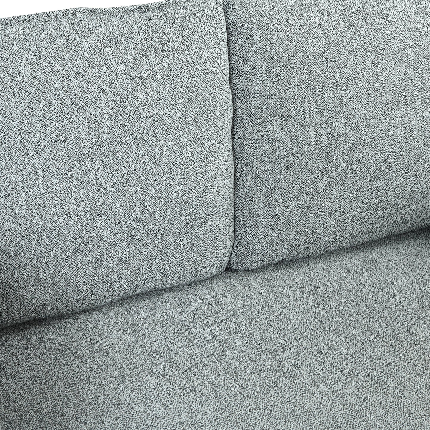 76.2" Modern Style 3 Seat Sofa Linen Fabric Upholstered Couch Furniture 3-Seats Couch for Different Spaces,Living Room