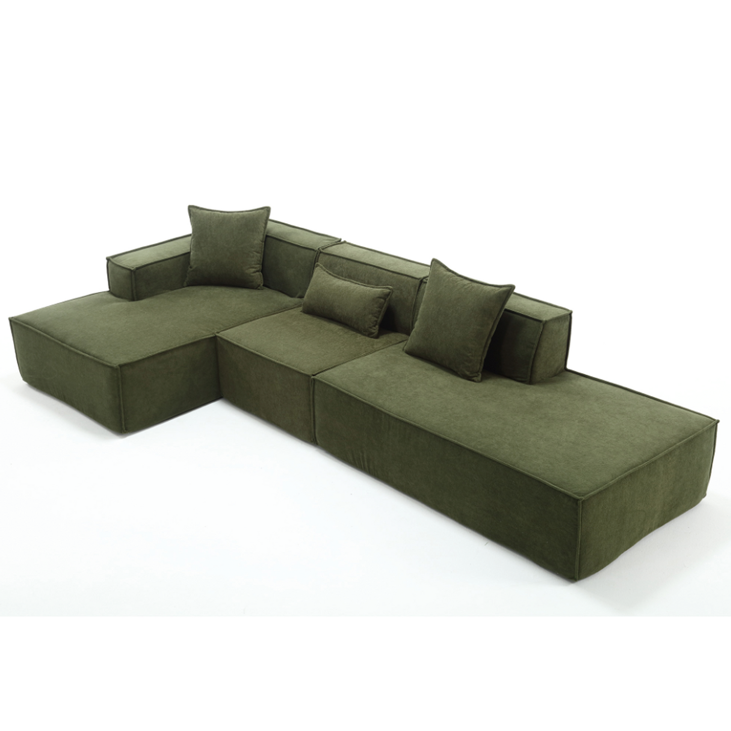 Modular Combination Living Room Sofa Set, Modern Minimalist Sofa, Free Installation Sofa, L-Shaped, Italian Minimalist