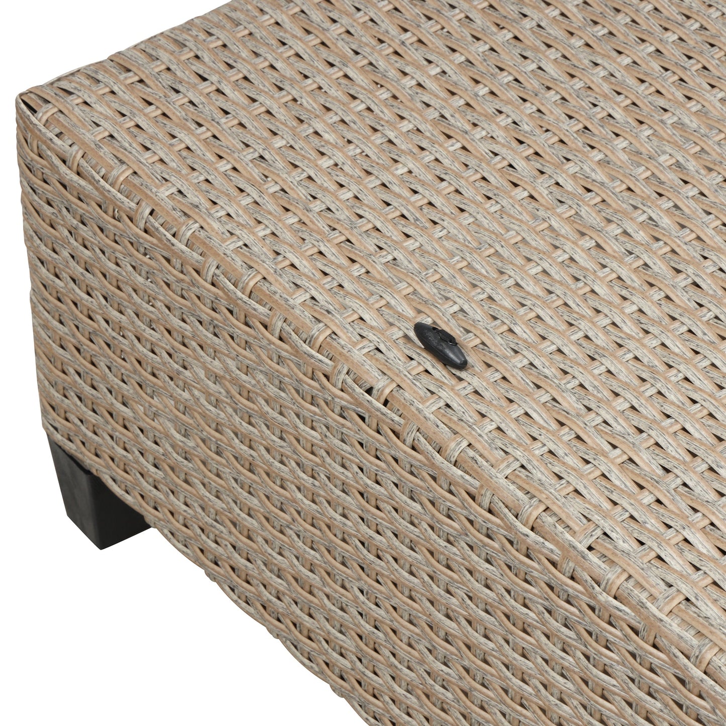4 Piece UV-Proof Resin Wicker Patio Sofa Set With Retractable Canopy, Cushions and Lifting Table,Brown