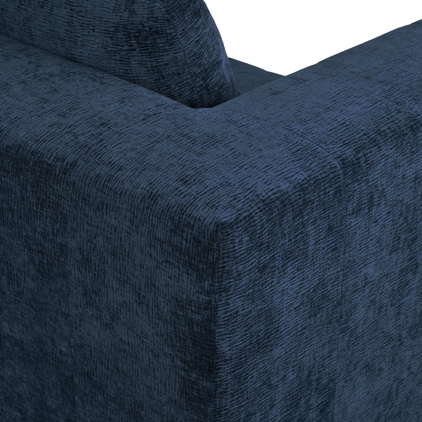 Modern Large Removable Modular Sofa, 3-Piece Set With Free Combination, Includes 4 Cushions, Ideal for Living Room