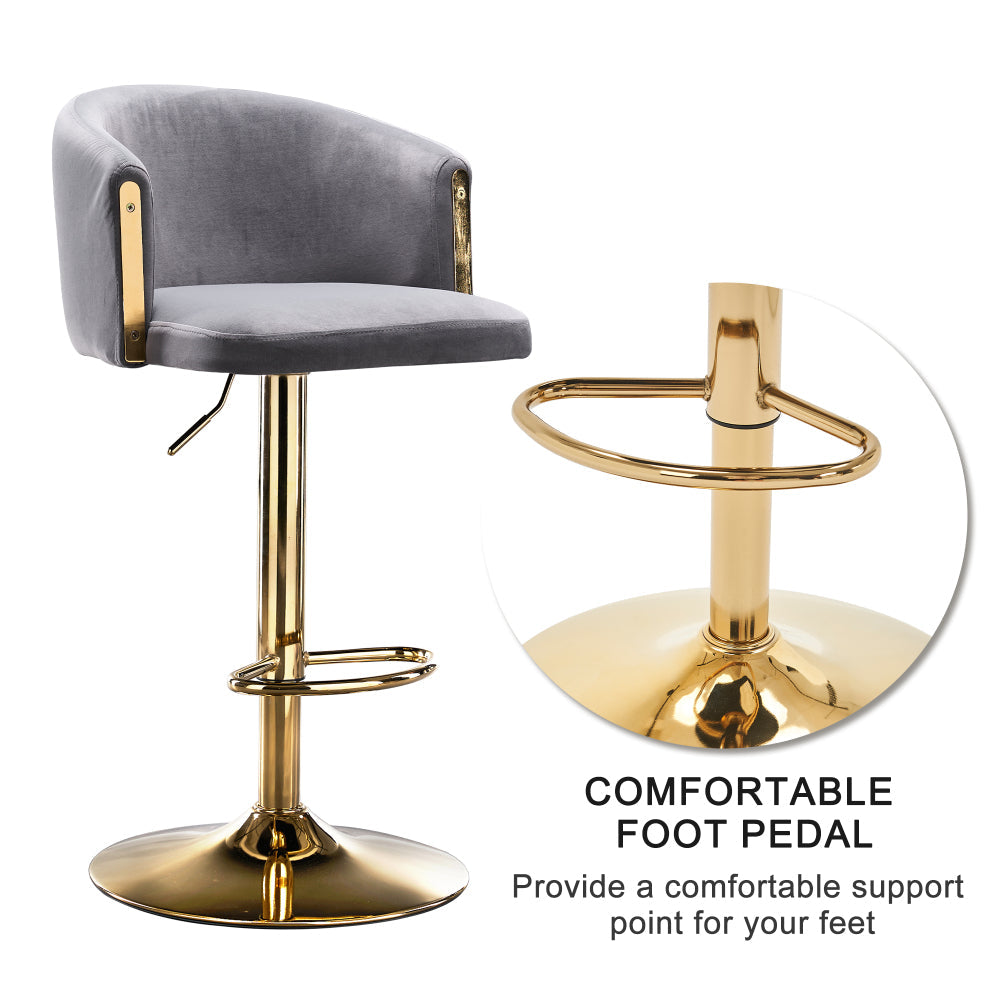 Modern Rotatable Height Adjustable Bar Stools, Modern Bar Stools for Kitchen, Bar, and Restaurant Counters, Lift Stools