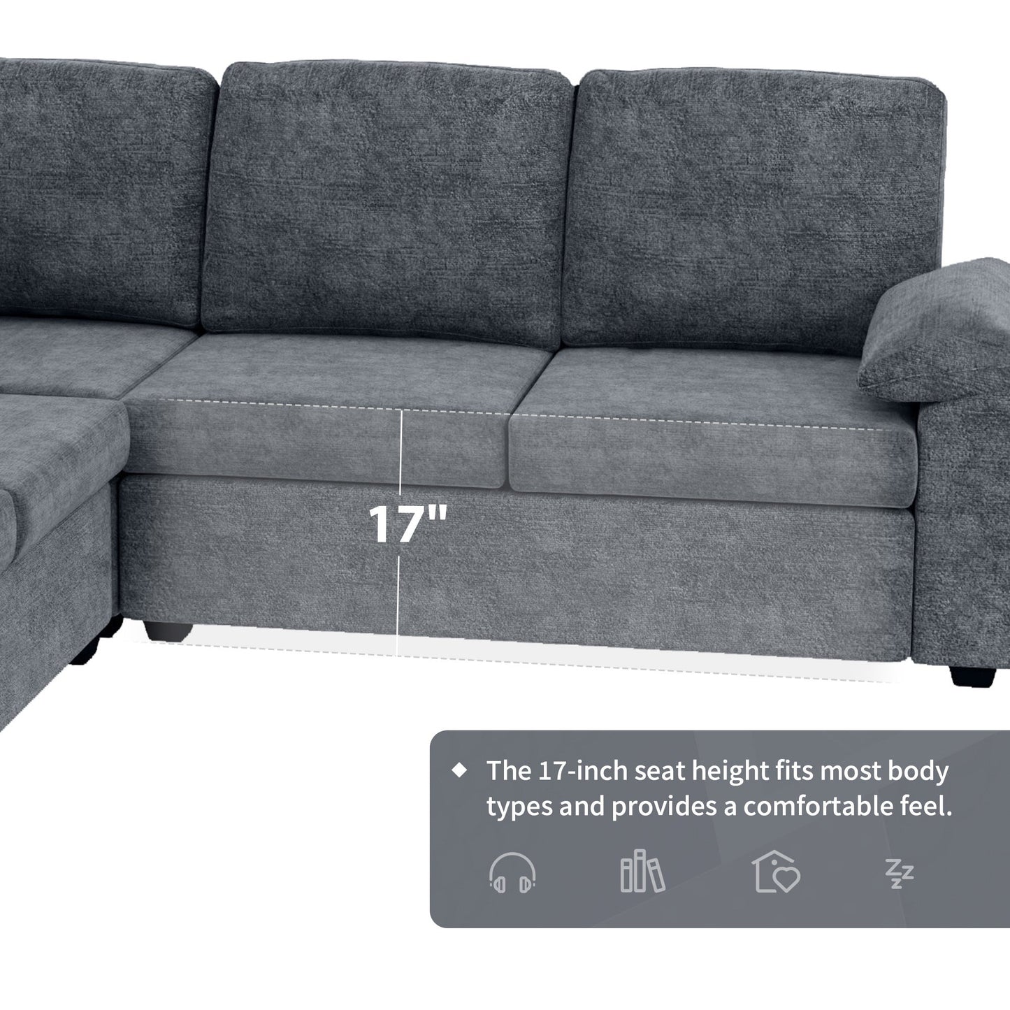 84*84" Modern Velvet Sectional Sofa Set,Large U Shaped Upholstered Corner Couch With Ottoman,Armrest Pillow