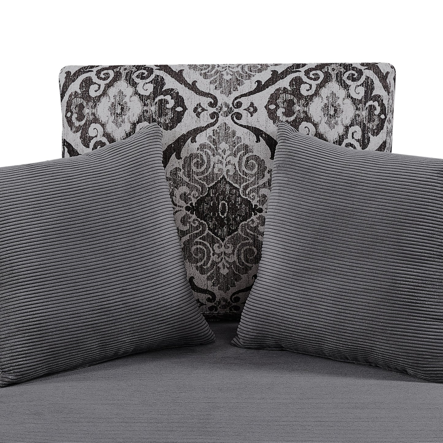 Swivel Accent Barrel Chair With 5 Movable Pillow 360 Degree Swivel Round Sofa Chair for Living Room,Bedroom, Hotel