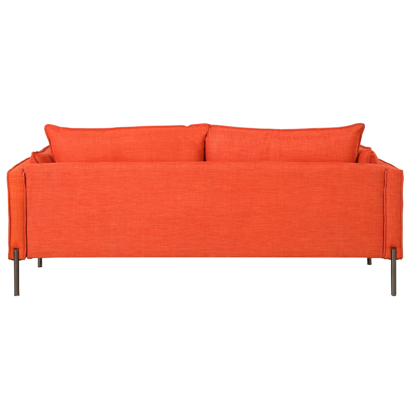 76.2" Modern Style 3 Seat Sofa Linen Fabric Upholstered Couch Furniture 3-Seats Couch for Different Spaces,Living Room