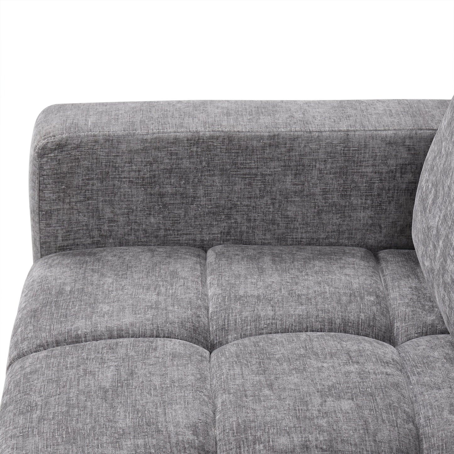 Soft Upholstered Sectional Sofa Bed With Storage Space, Suitable for Living Rooms and Apartments