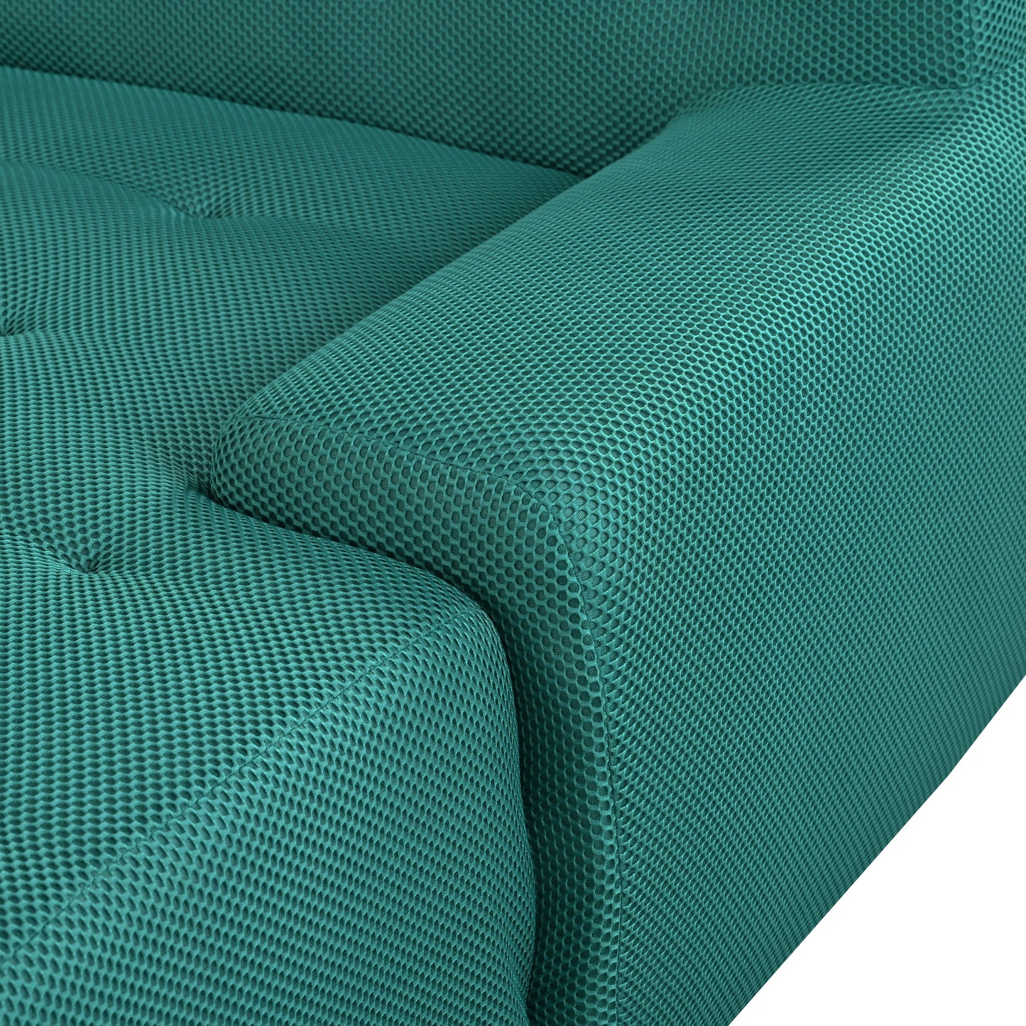 Modern Large L-Shaped Modular Sofa, Minimalist Style, 2-Piece Set With Free Combinations, Suitable for Living Rooms