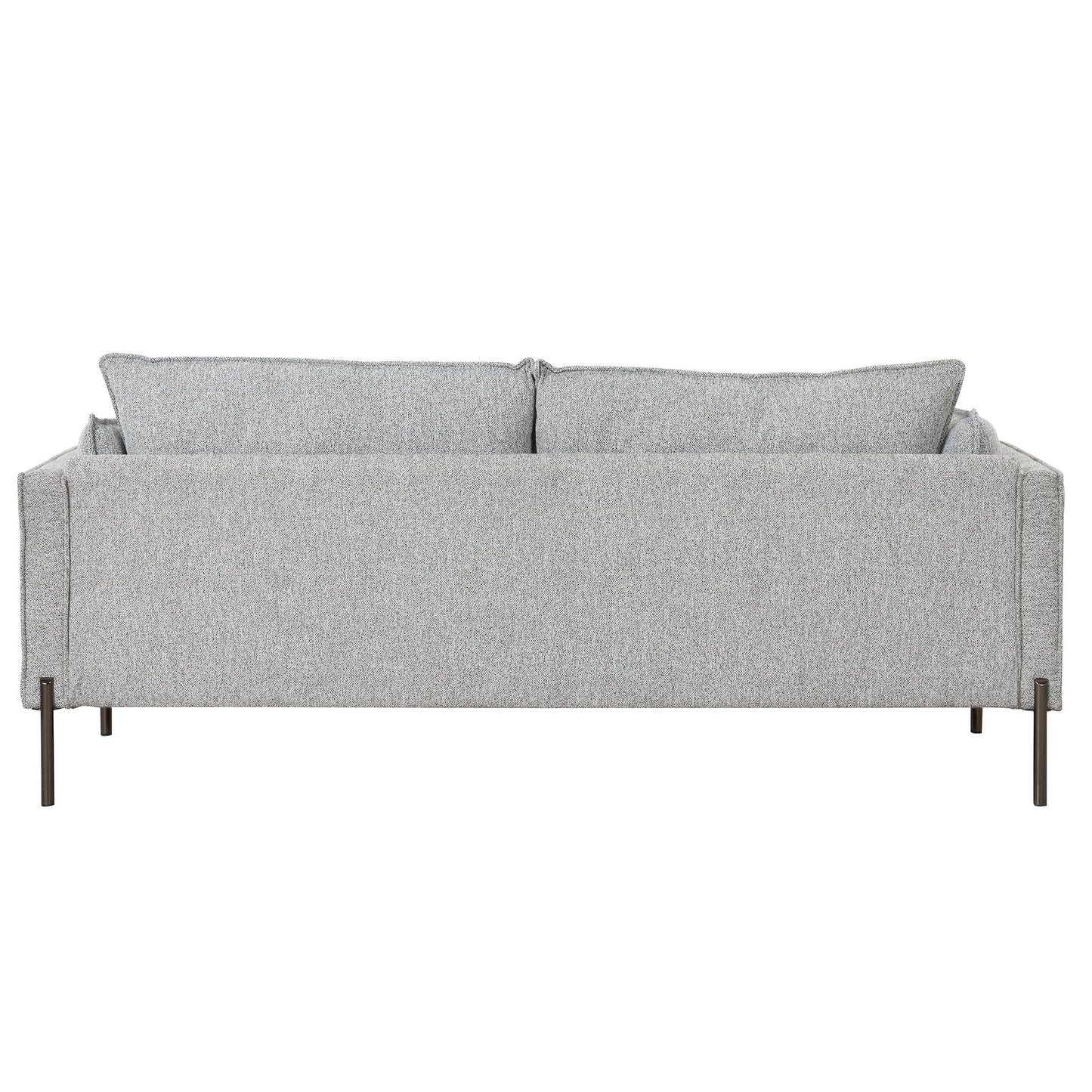 76.2" Modern Style 3 Seat Sofa Linen Fabric Upholstered Couch Furniture 3-Seats Couch for Different Spaces,Living Room