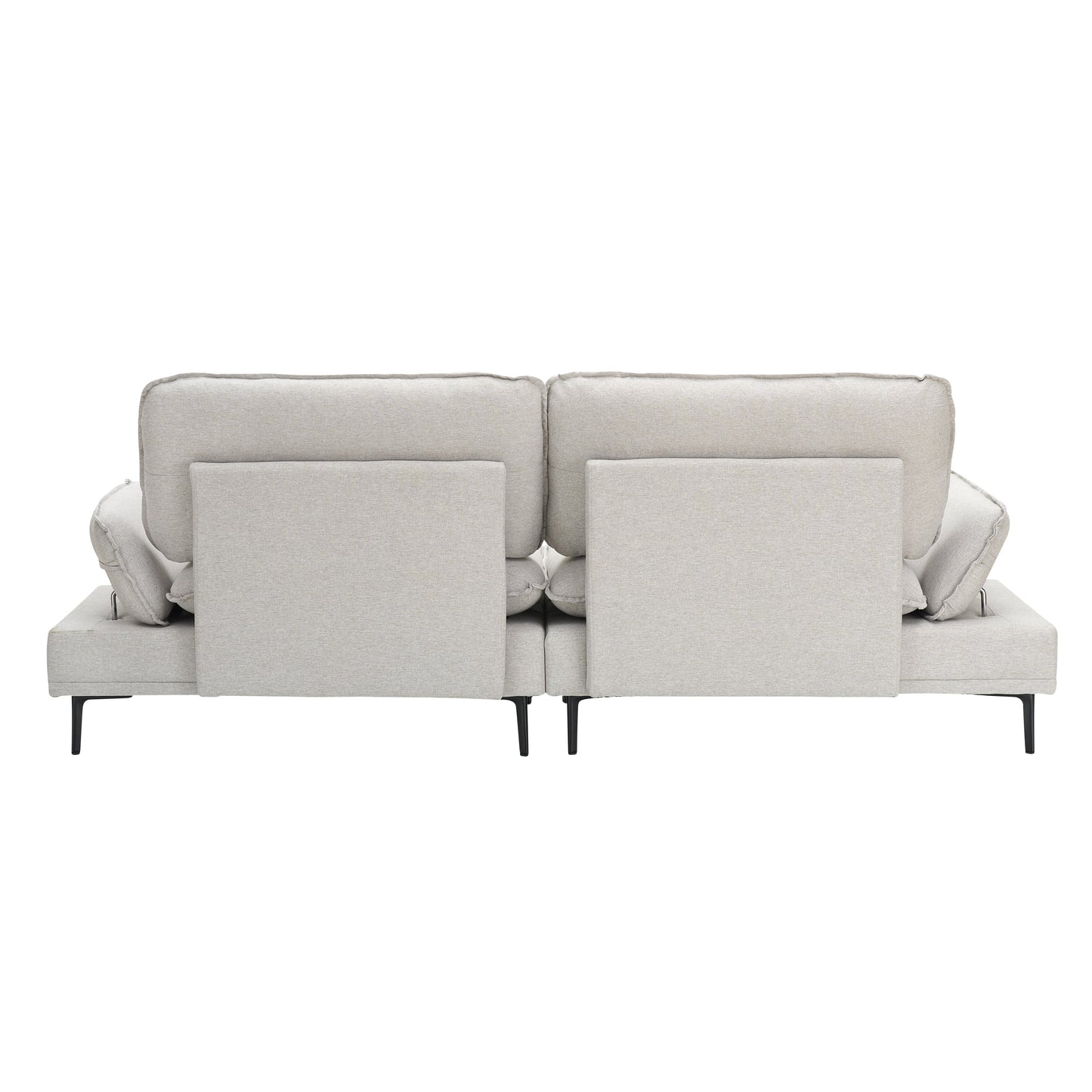 Woven in 89 Inch Wide Cotton and Linen, the Light Grey Elegance Exquisite