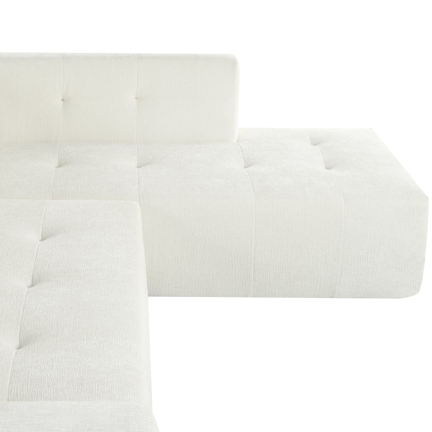 112.2*74" Modular Modular Combination Living Room Sofa Set, Modern Minimalist Sofa, Living Room Upholstered Sofa Bed