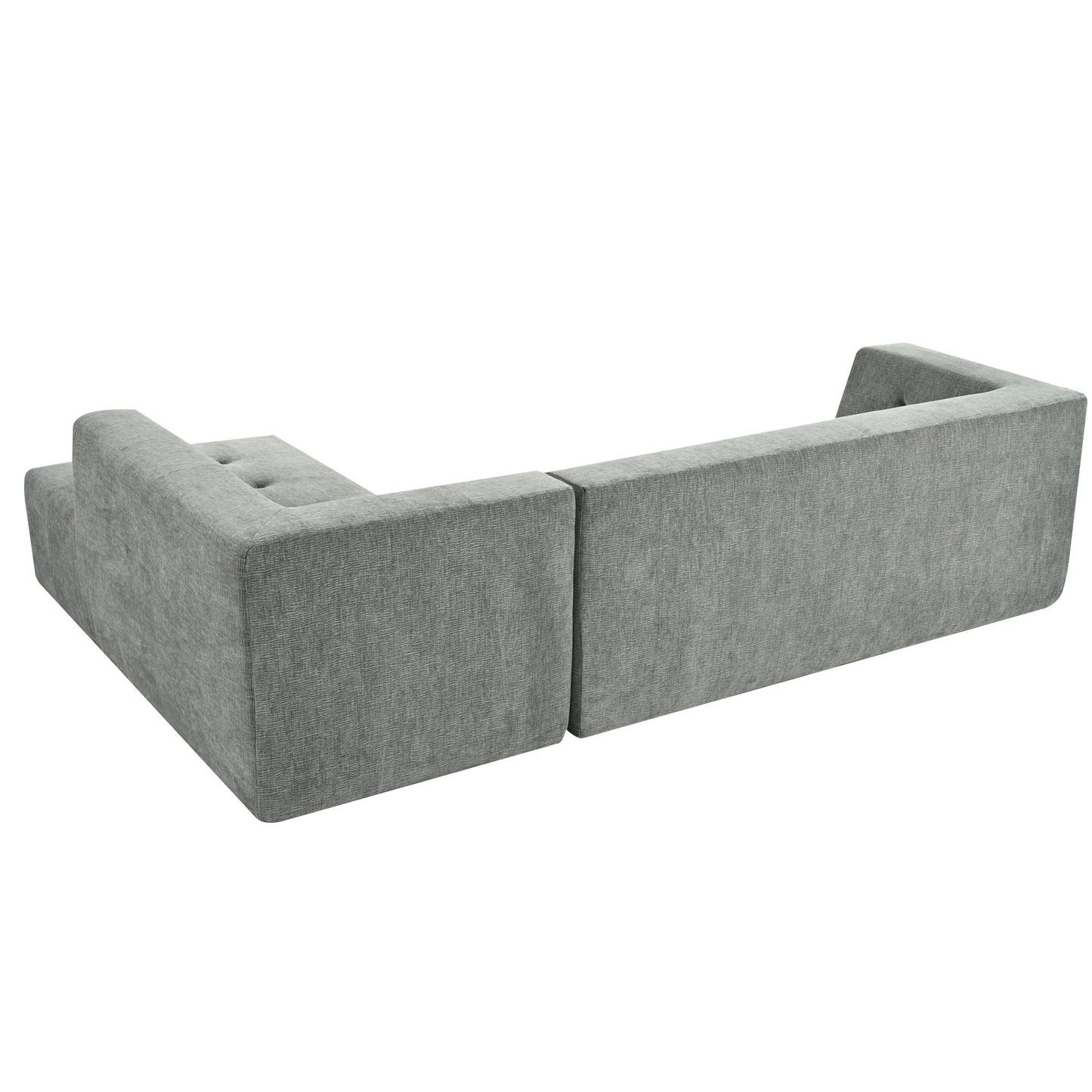 112.2*74" Modular Modular Combination Living Room Sofa Set, Modern Minimalist Sofa, Living Room Upholstered Sofa Bed