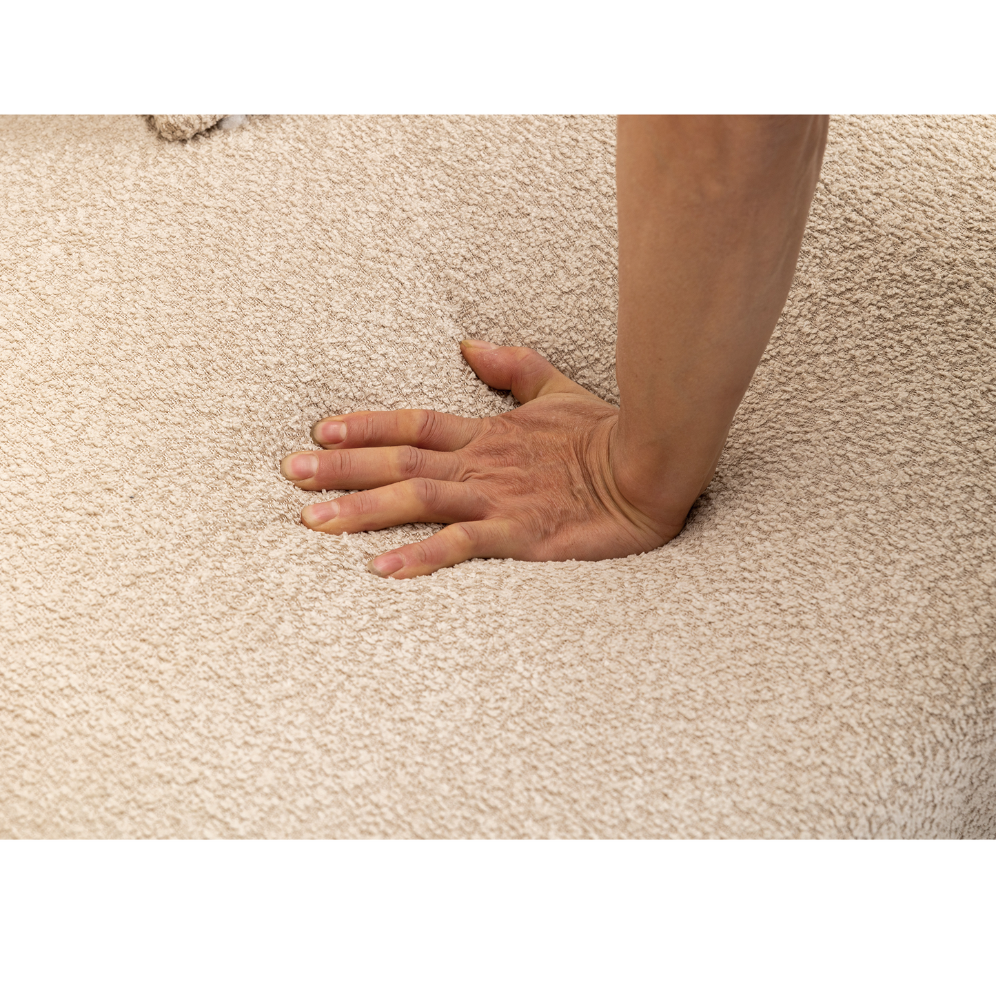 Modular Sofa , Modern Minimalist Style Sofa,  Upholstered ,  Free Combination, Round Fiber Fabric, Anti-Wrinkle Fabric