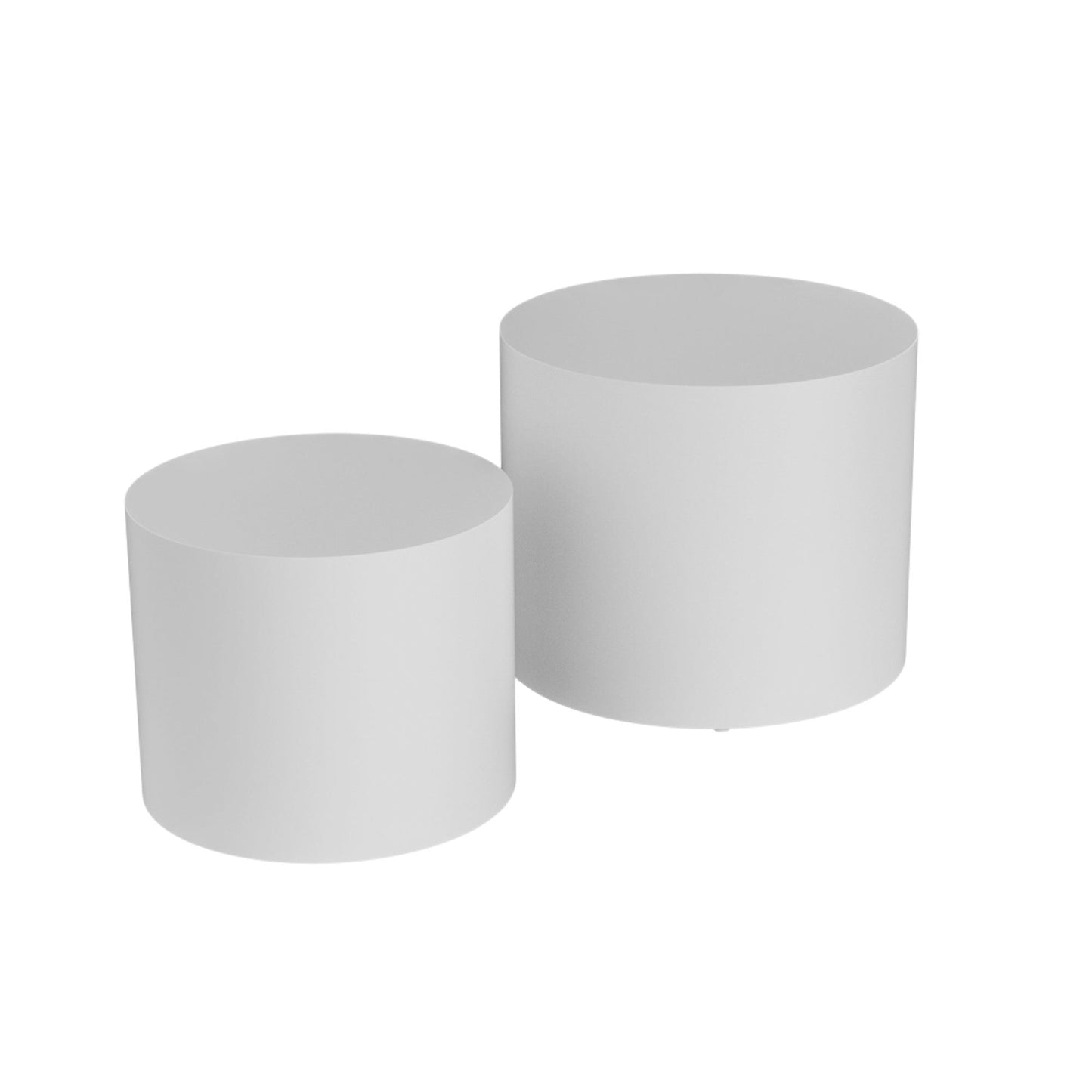 MDF With Ash/Oak/Walnut Veneer Side Table/Coffee Table/End Table/Nesting Table Set of 2 for Living Room,office,bedroom