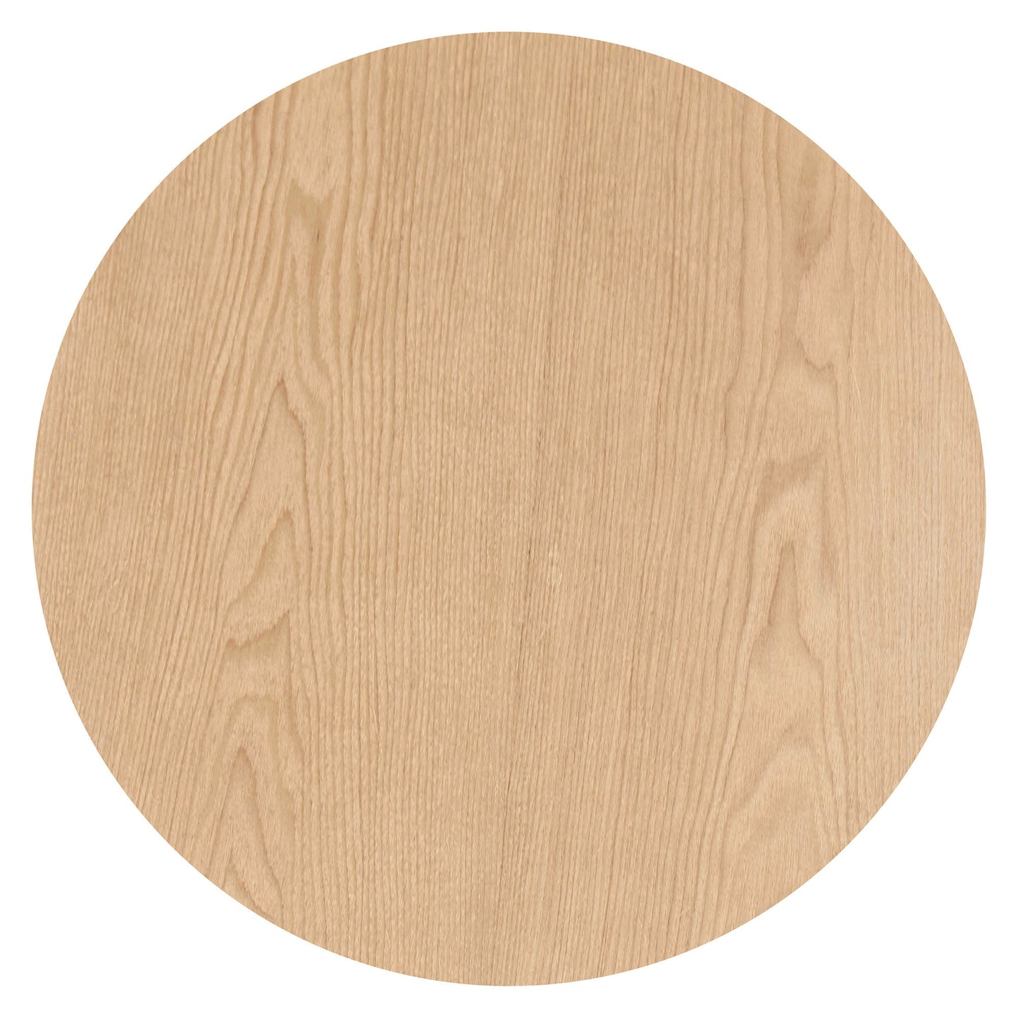 17.71 Inch Round Fluted Side Table Circle Small Accent Table for Living Room Mid Century  Circle Bedside Table for Bedroom