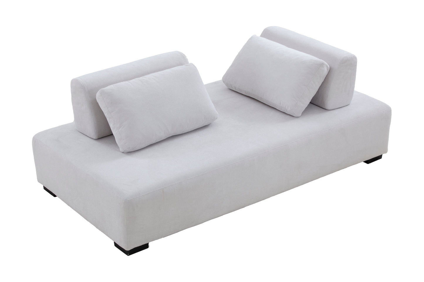 Morden Sofa Minimalist Modular Sofa Sofadaybed Ideal for Living, Family, Bedroom, and Guest Spaces
