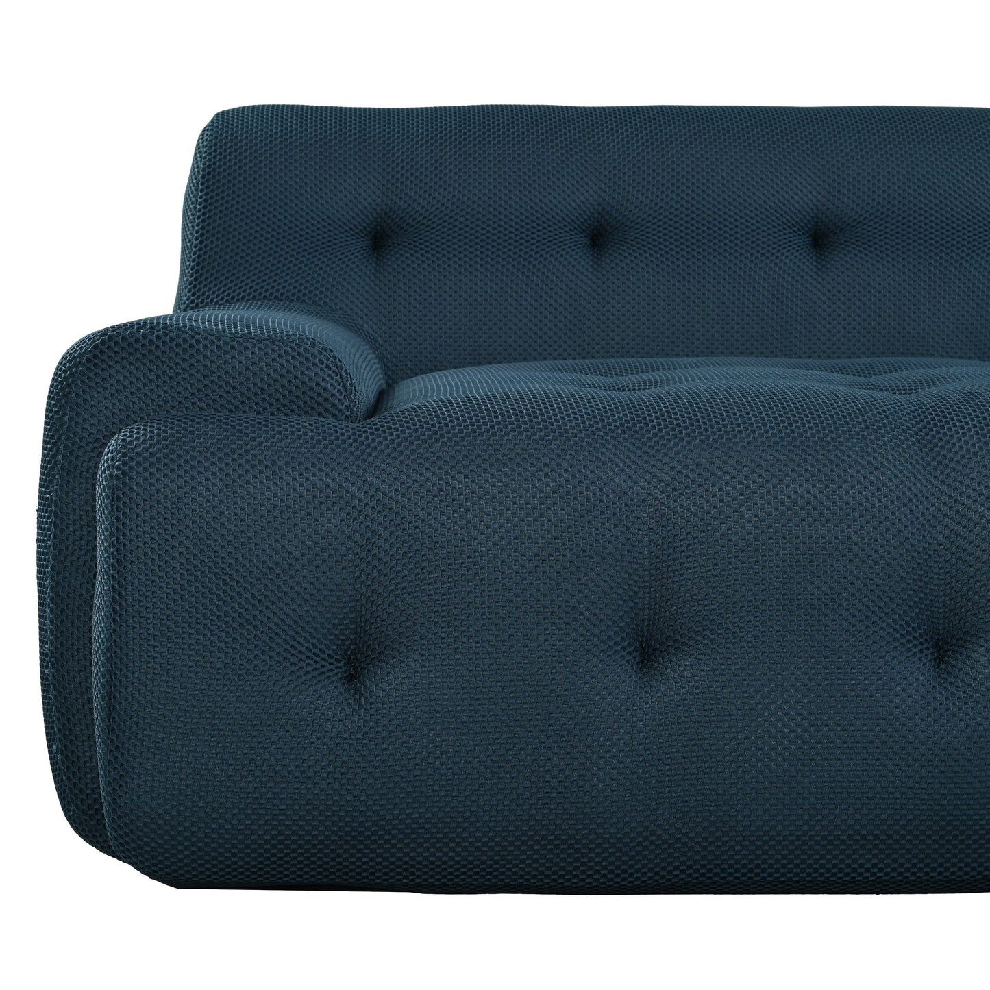Modern Large L-Shaped Modular Sofa, Minimalist Style, 2-Piece Set With Free Combinations, Suitable for Living Rooms