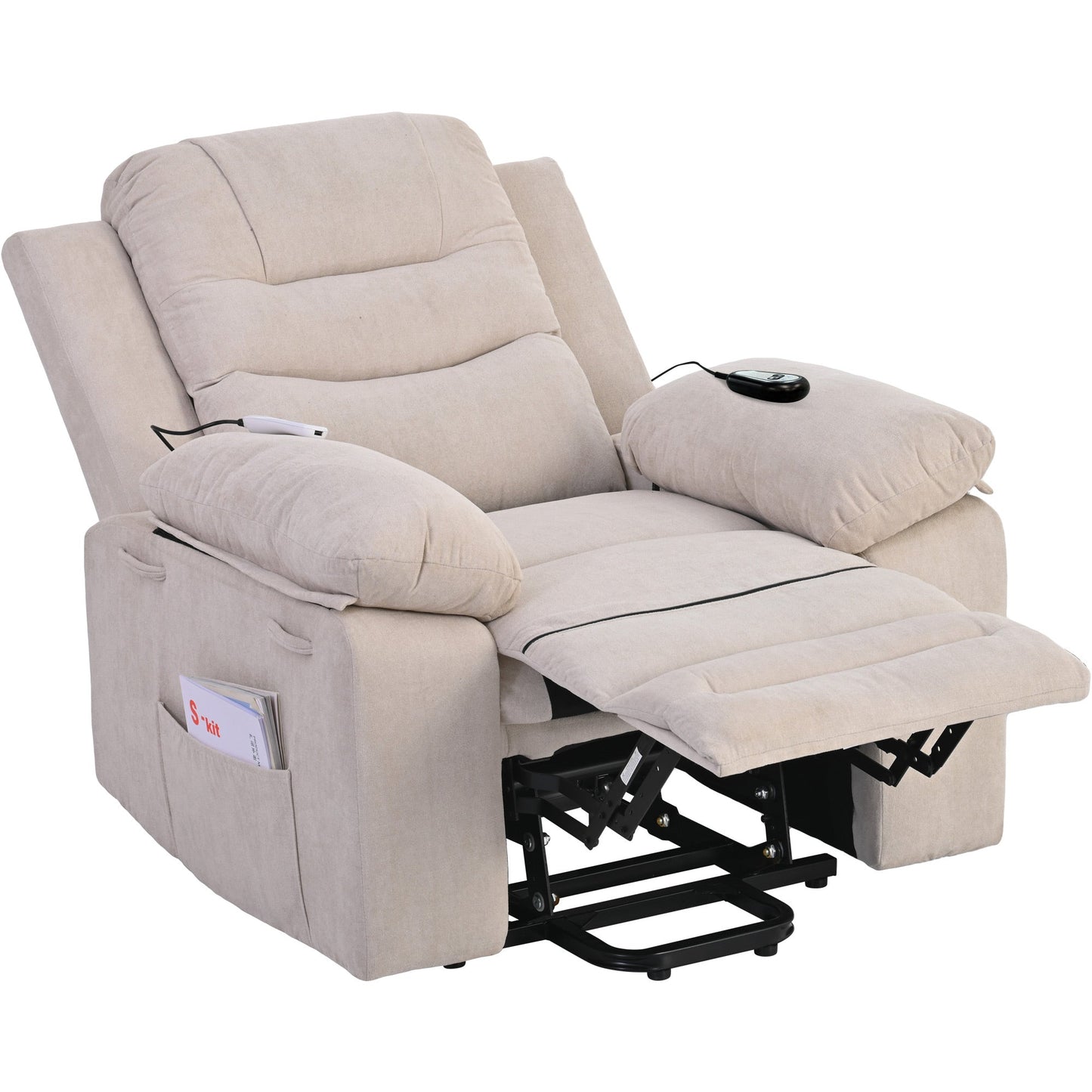 Massage Recliner,Power Lift Chair for Elderly With Adjustable Massage and Heating Function,Recliner Chair