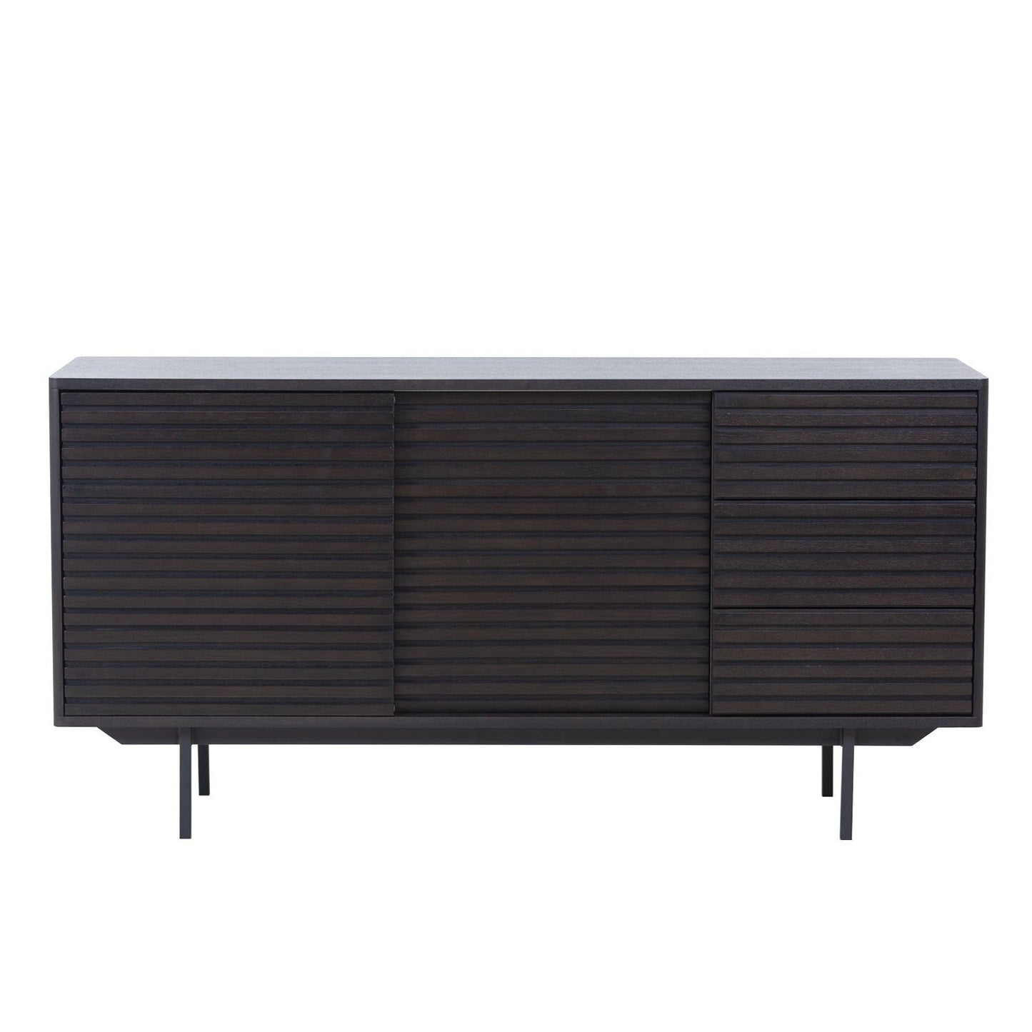 COMBO Mid Century Sideboard Buffet Table or TV Stand With Storage for Living Room Kitchen