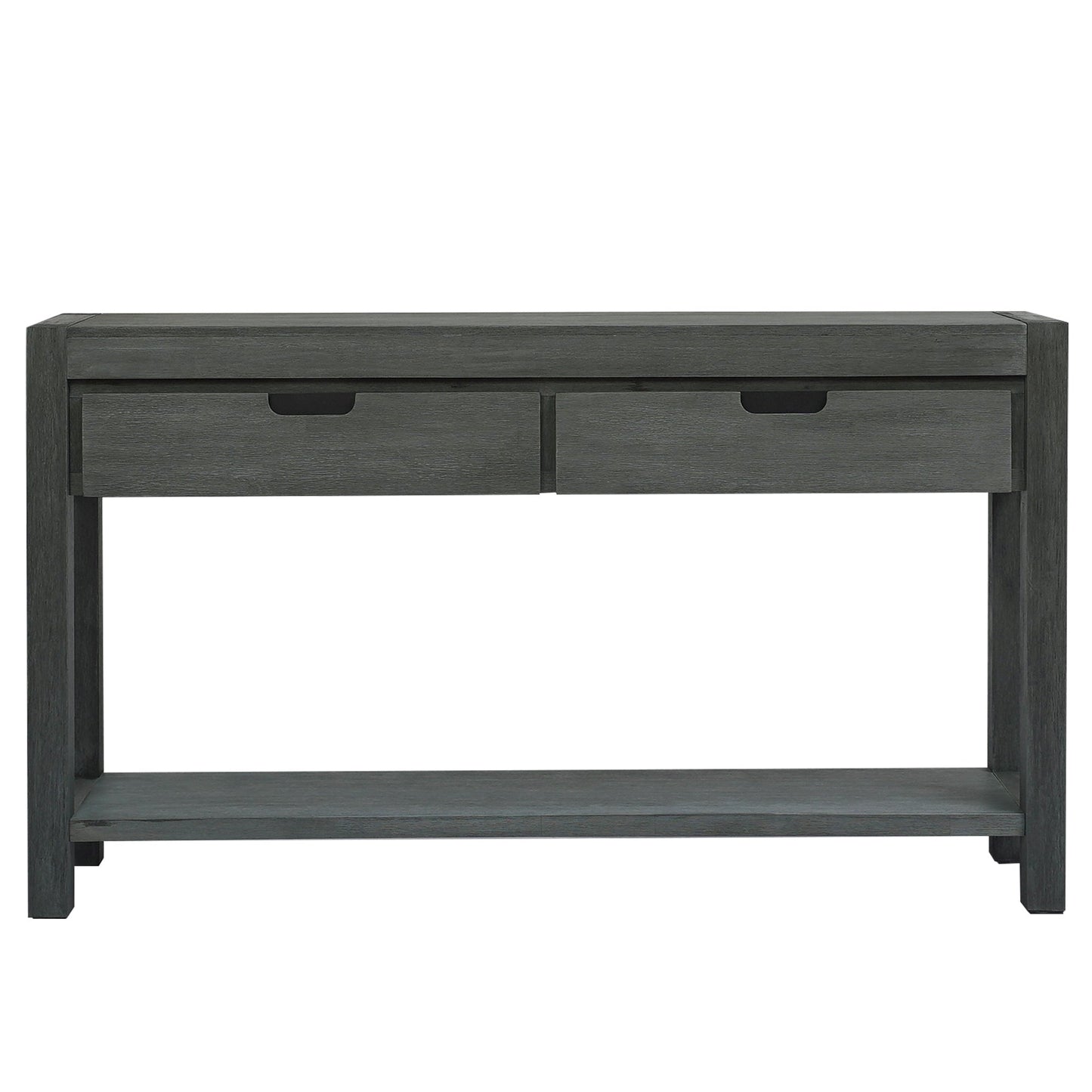 Console Table Entryway Table for Hallway Living Room With 2 Drawers and 1 Shelf