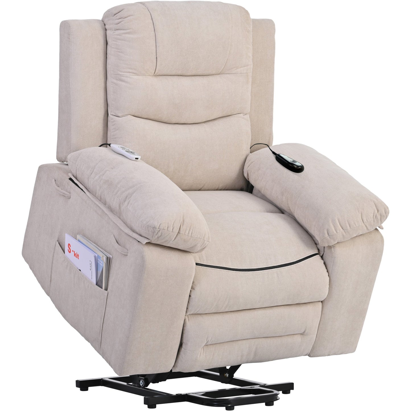 Massage Recliner,Power Lift Chair for Elderly With Adjustable Massage and Heating Function,Recliner Chair