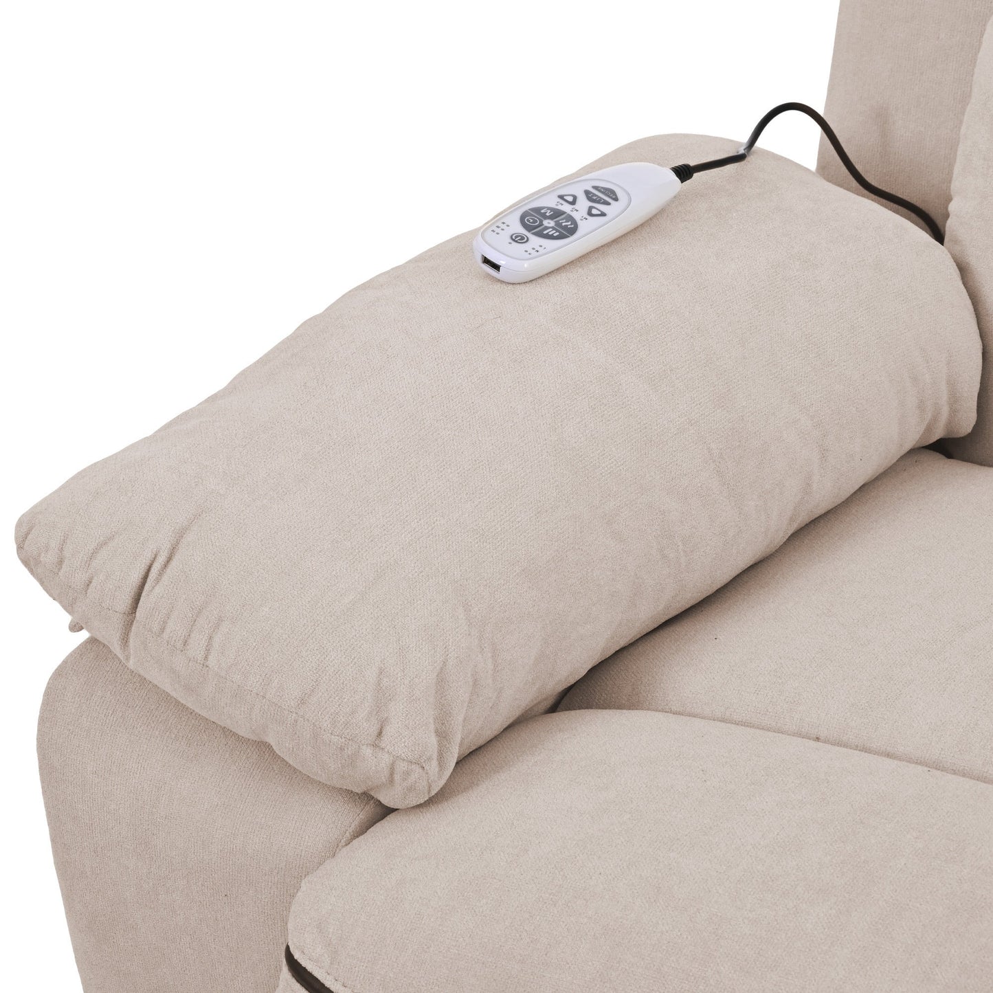Massage Recliner,Power Lift Chair for Elderly With Adjustable Massage and Heating Function,Recliner Chair