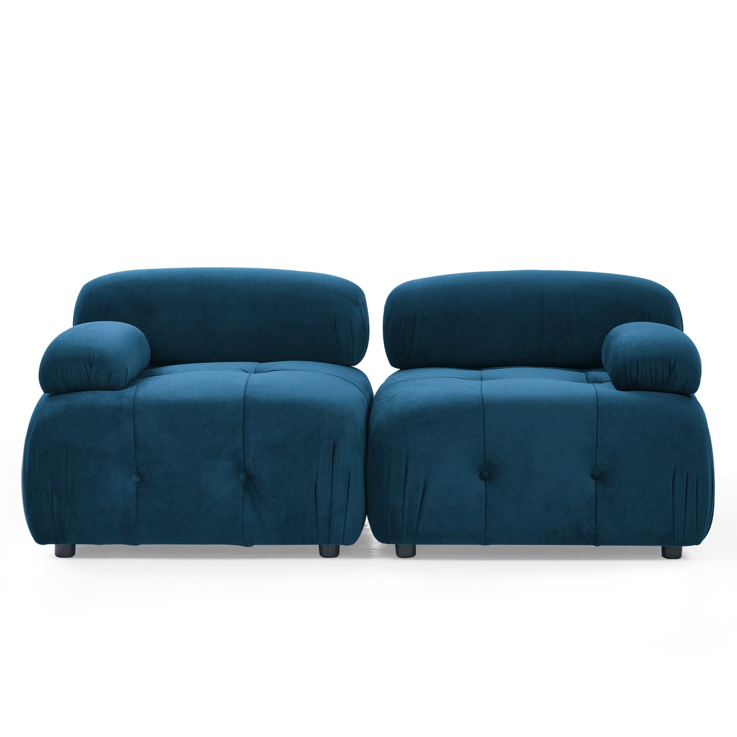 Modular Sectional Sofa, Button Tufted Designed and DIY Combination