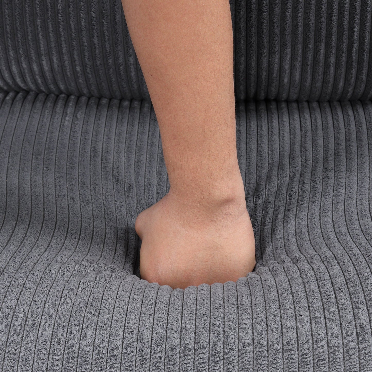 U-Shaped Sponge-Filled Cushion Combination Sofa, Suitable for Living Rooms, Studies, and Spacious Spaces