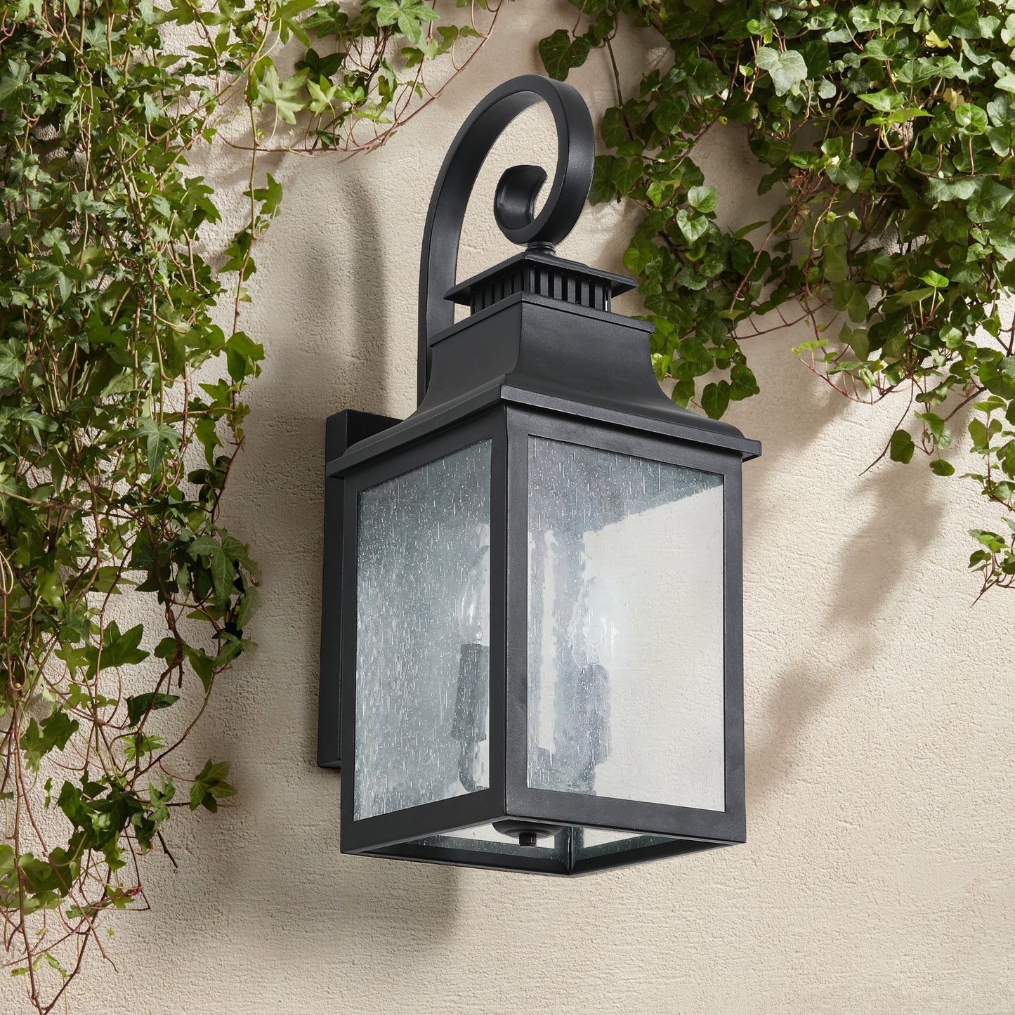 Large Outdoor Wall Lamps With Glass Supports Multiple Types of Light Bulbs 1 Pack