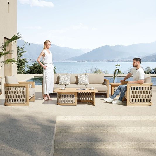 HIGOLD Riva 4-Pieces Outdoor Patio Sofa Set